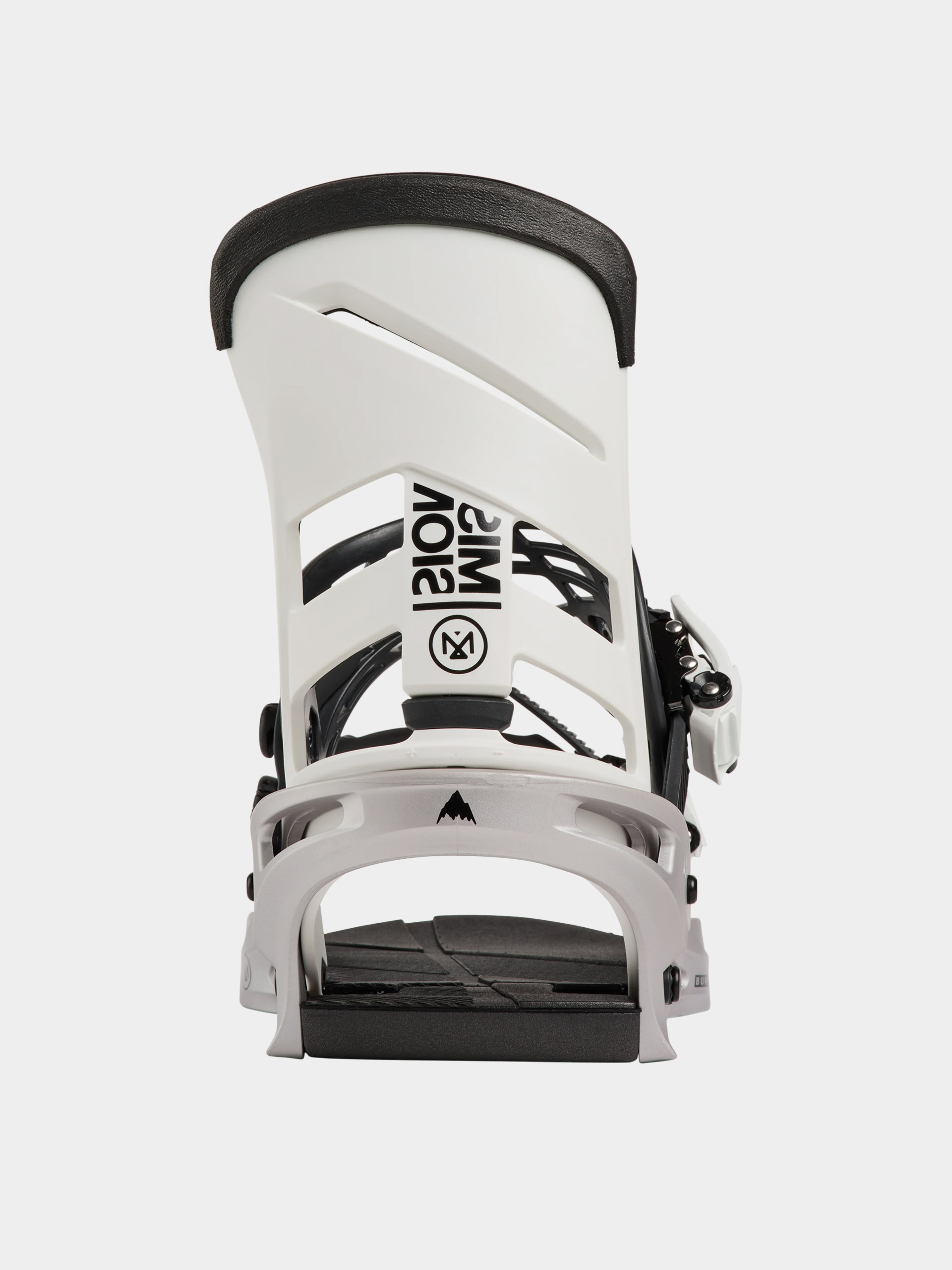 Pánske Snowboardové viazanie Burton Mission Re:Flex (white/silver)