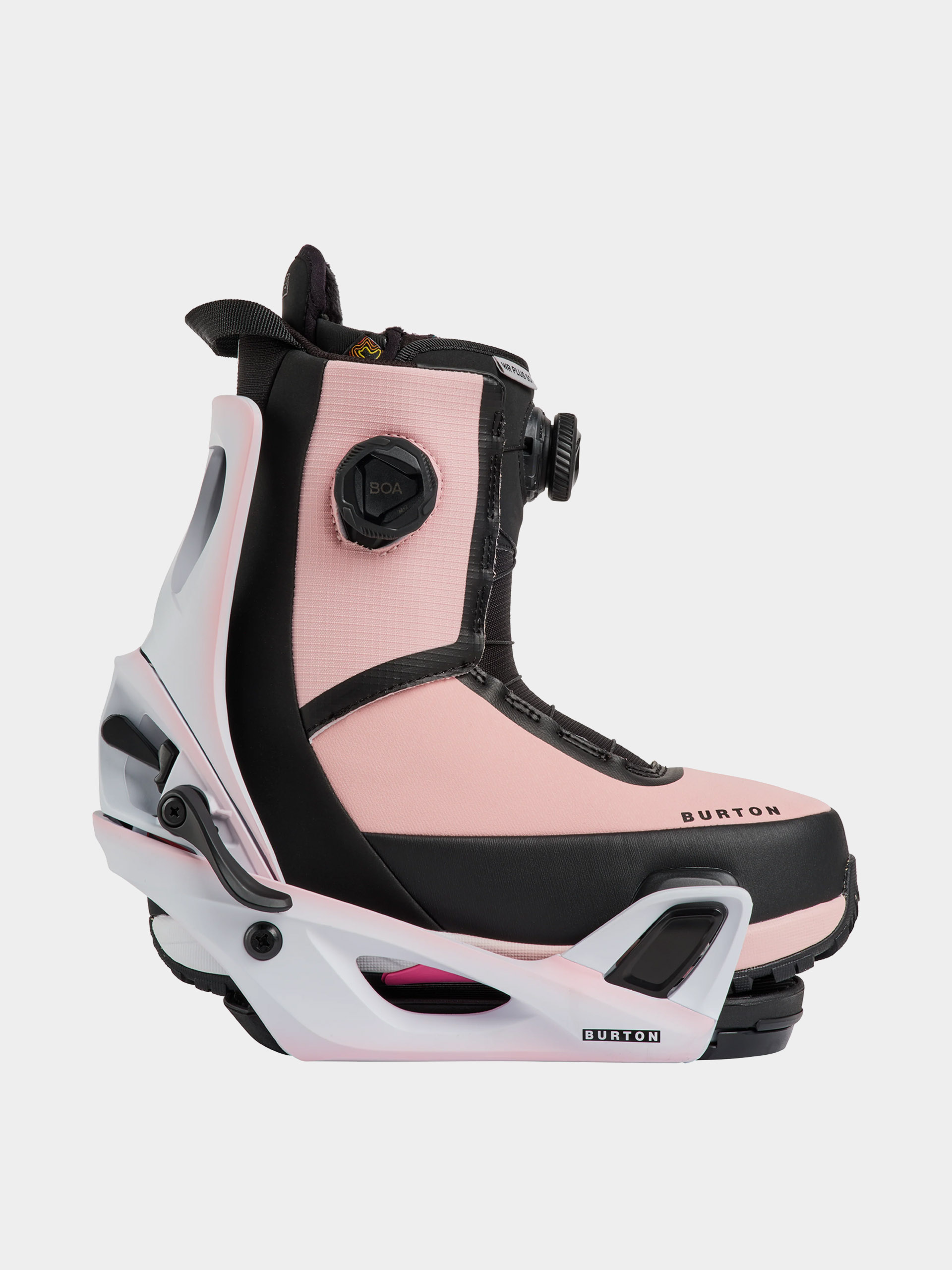 Dámske Snowboardové viazanie Burton Step On Re:Flex (pink outline)