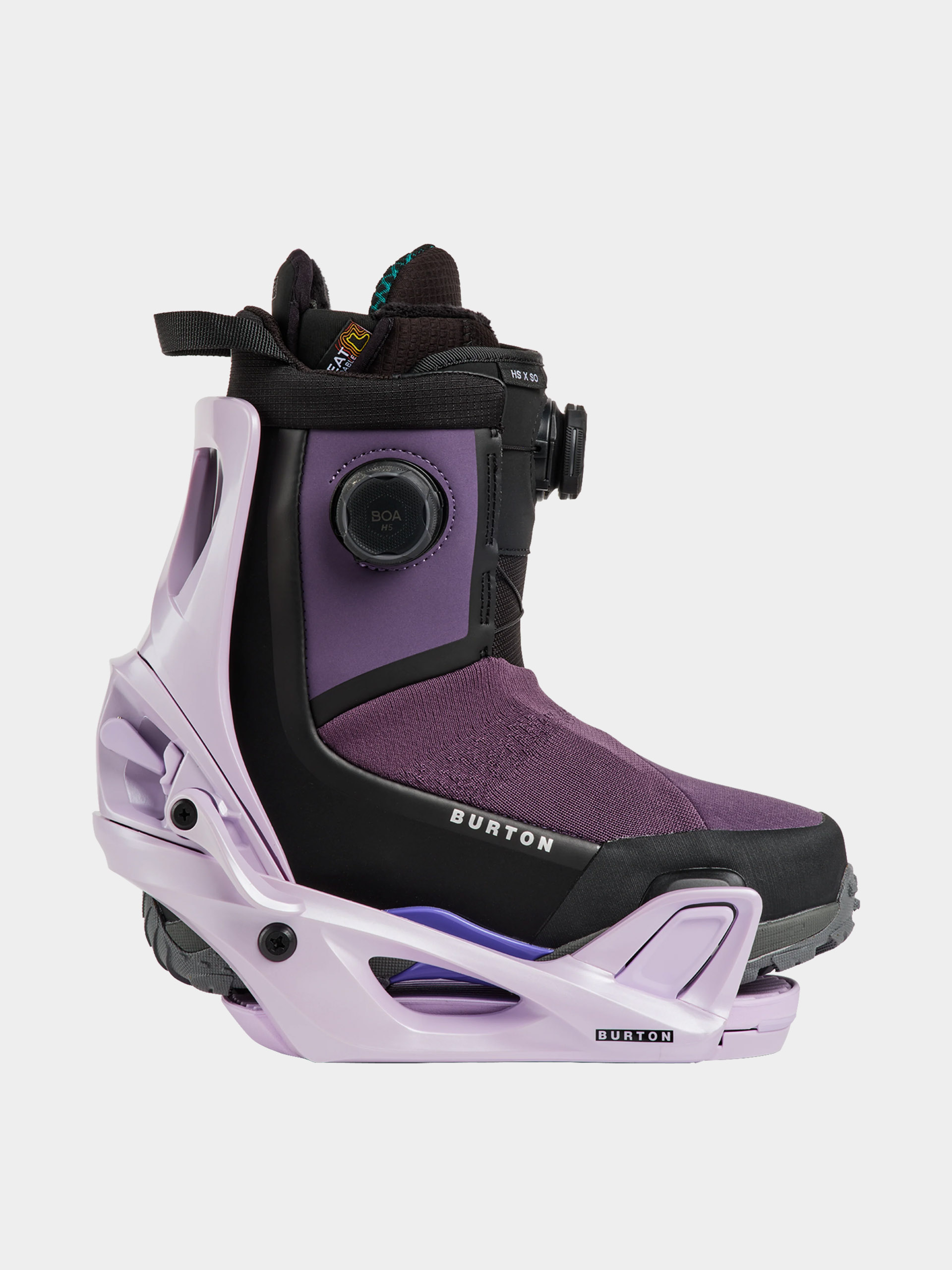 Dámske Snowboardové viazanie Burton Step On Re:Flex (moondust purple)