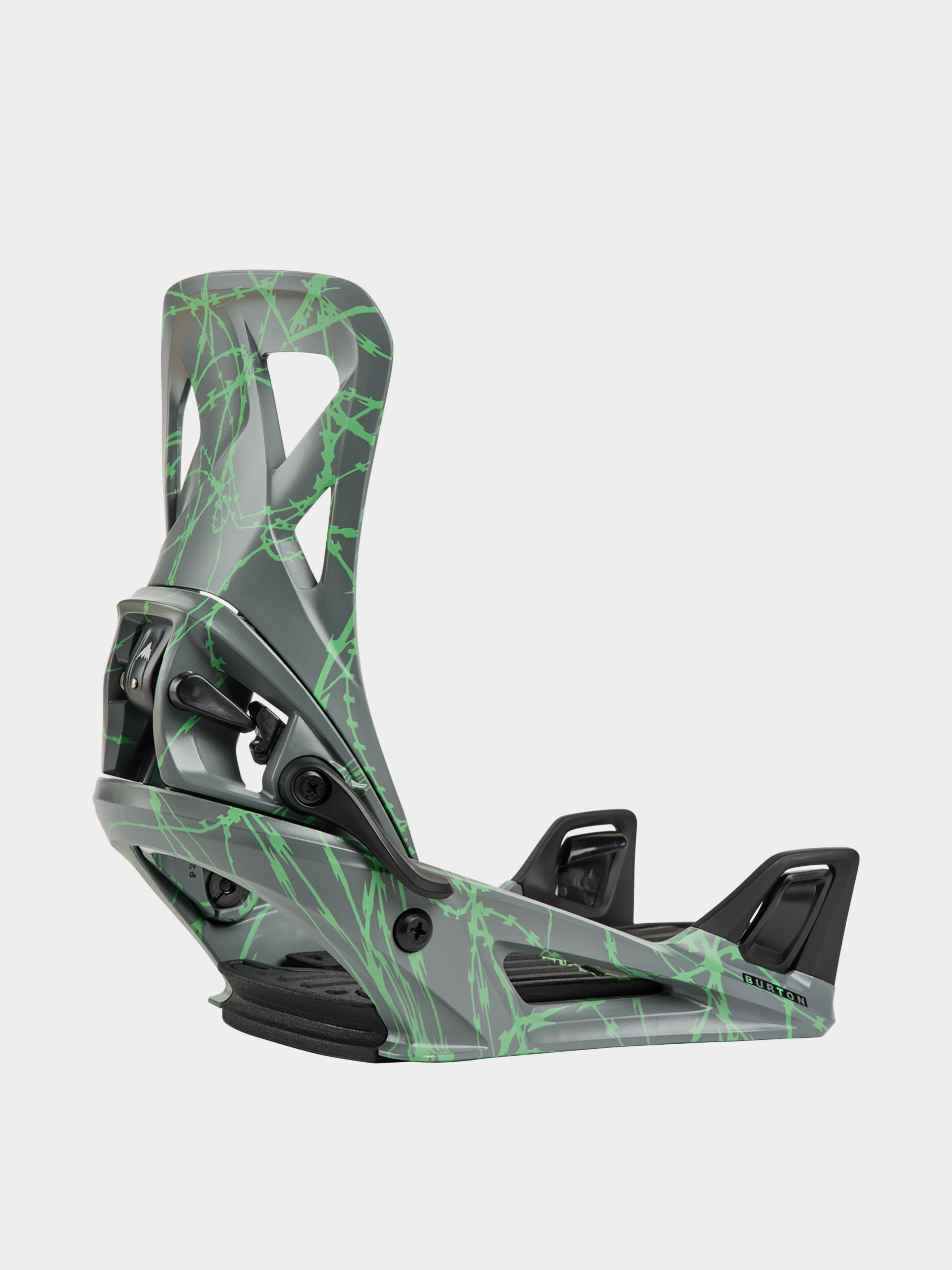 Snowboardové viazanie Burton Step On Re:Flex (gray/green voltage)