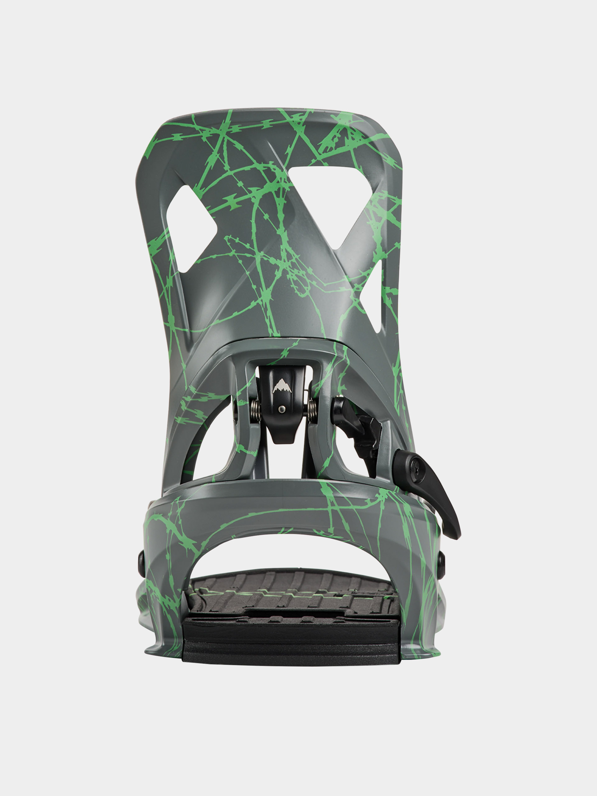 Pánske Snowboardové viazanie Burton Step On Re:Flex (gray/green voltage)