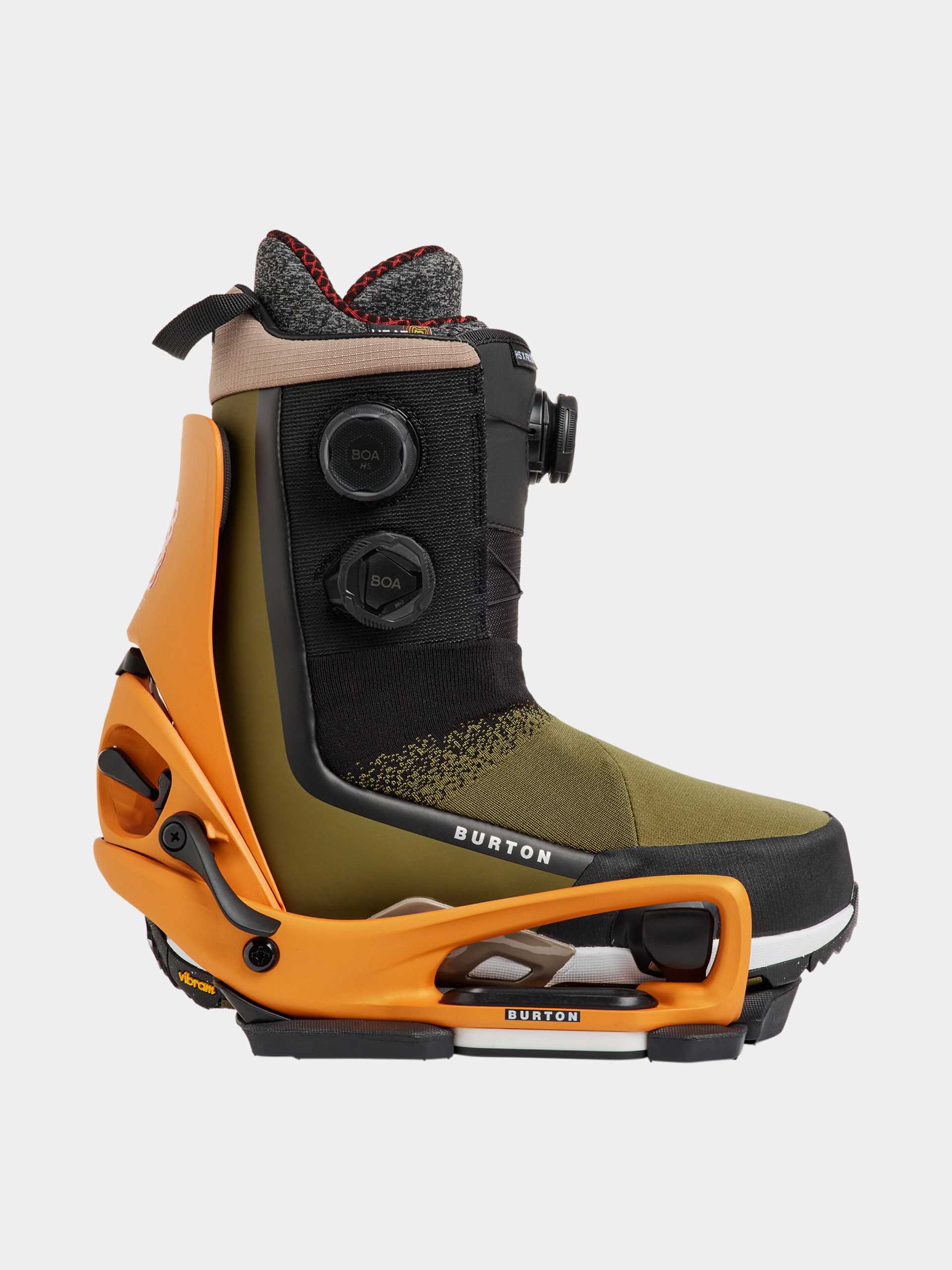 Pánske Snowboardové viazanie Burton Step On Cartel X Est (goldfish orange)