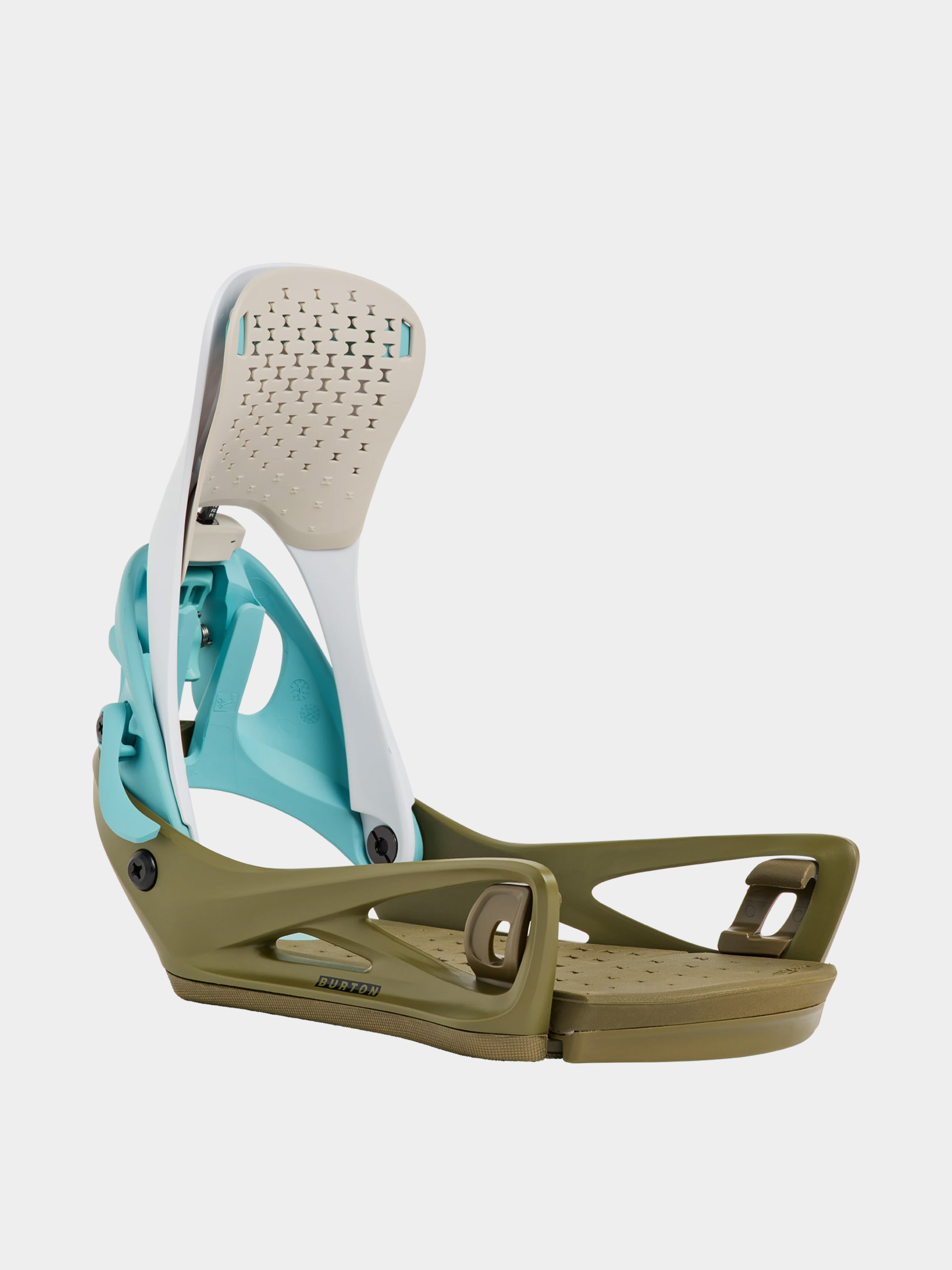 Pánske Snowboardové viazanie Burton Step On Genesis Re:Flex (white/dried moss)