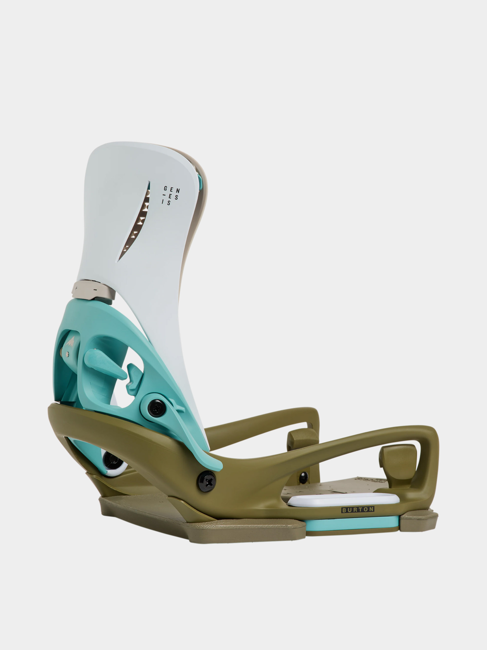 Snowboardovu00e9 viazanie Burton Step On Genesis Est (white/dried moss)