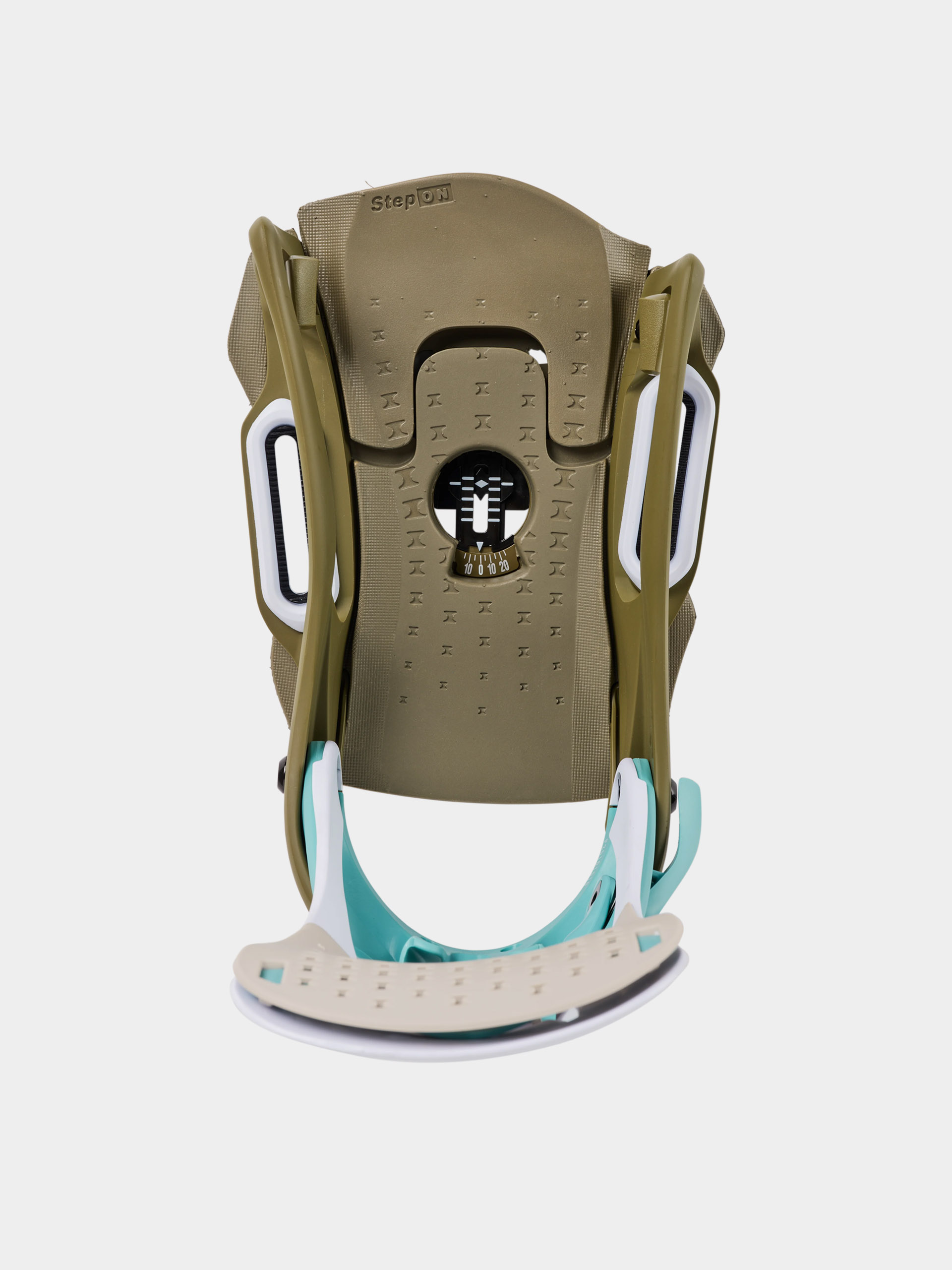 Pánske Snowboardové viazanie Burton Step On Genesis Est (white/dried moss)