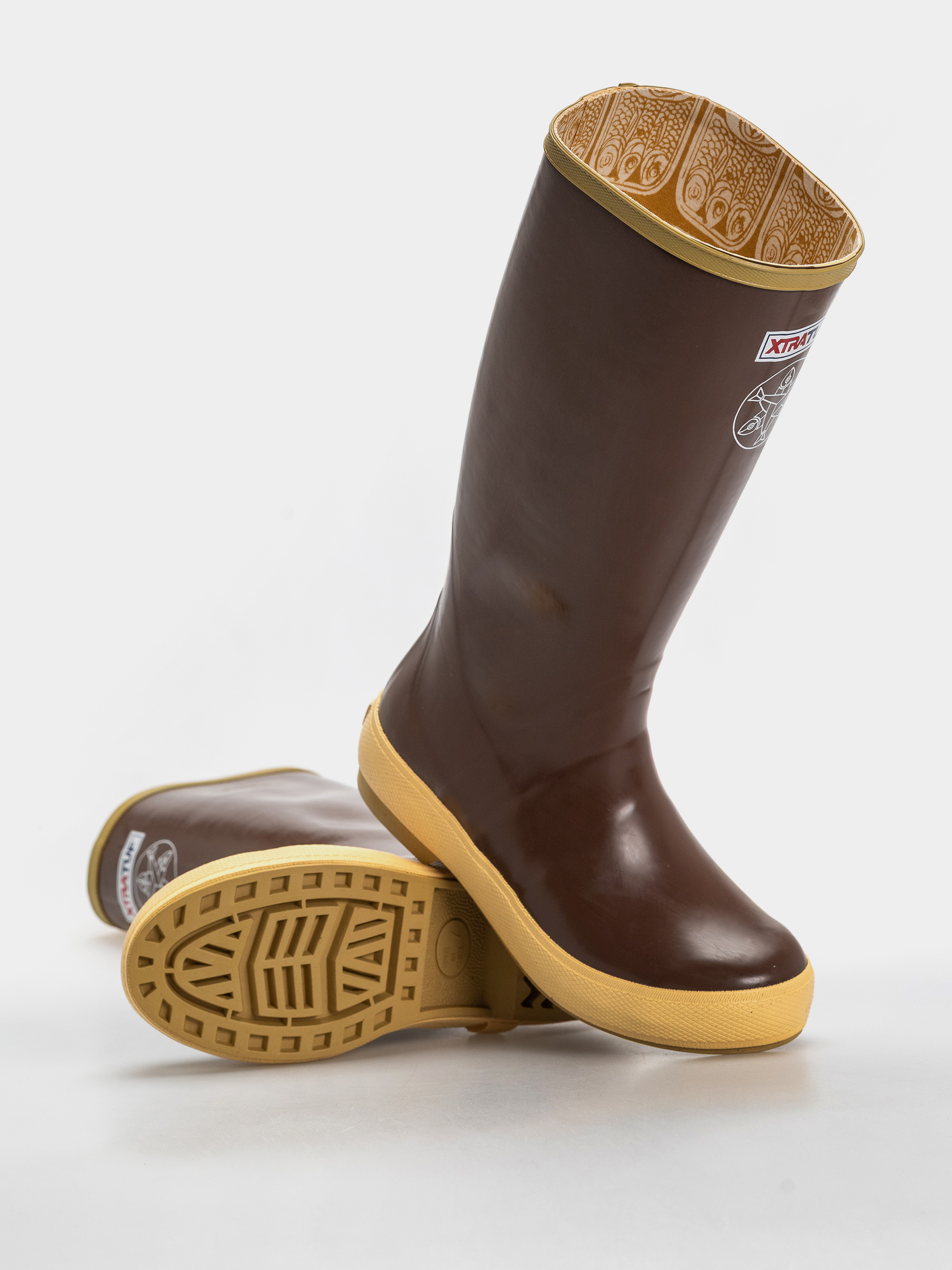 Topánky Xtratuf Salmon Sisters 15 Legacy Boot Wmn (brown tin fish)