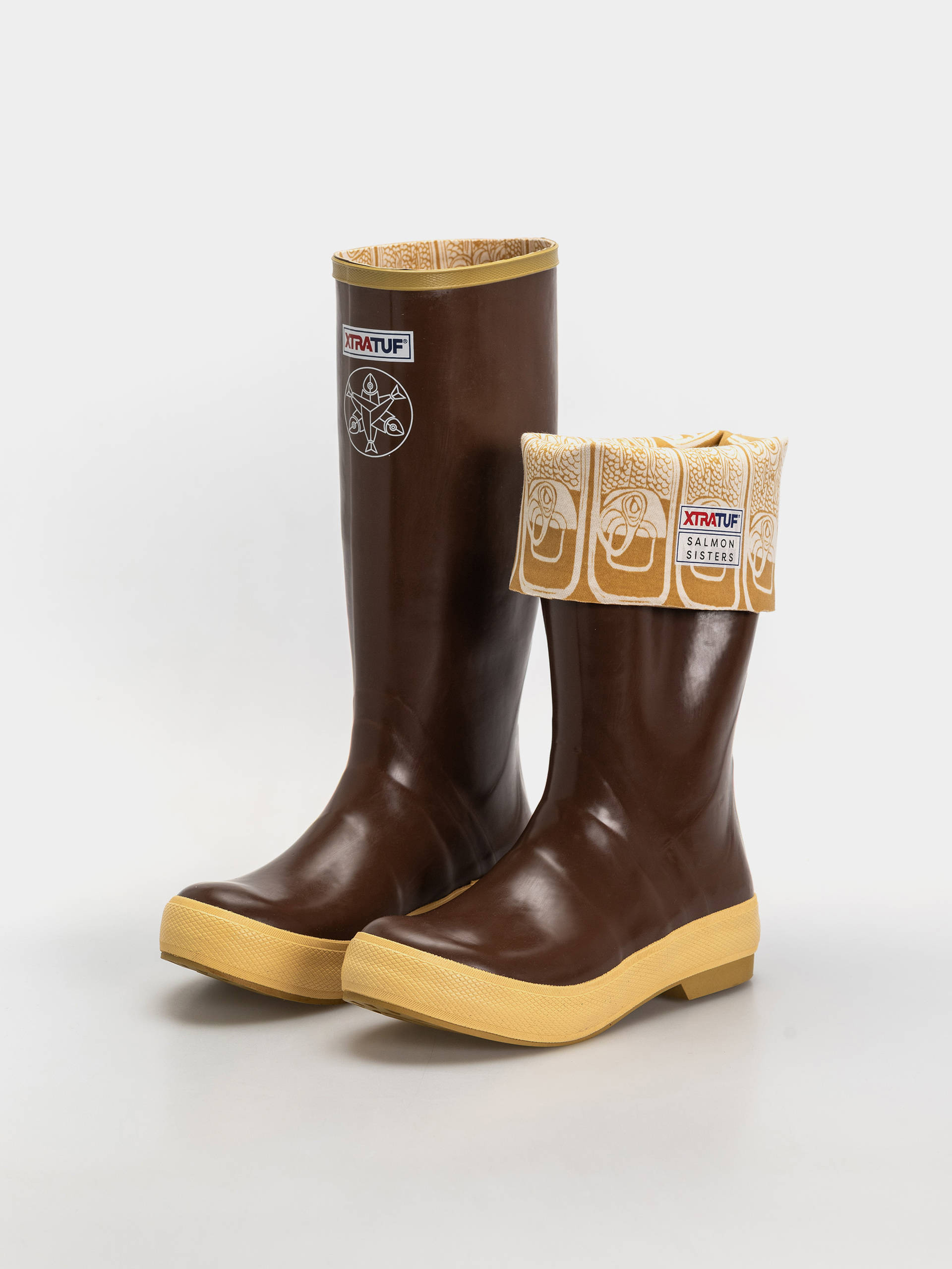 Topánky Xtratuf Salmon Sisters 15 Legacy Boot Wmn (brown tin fish)