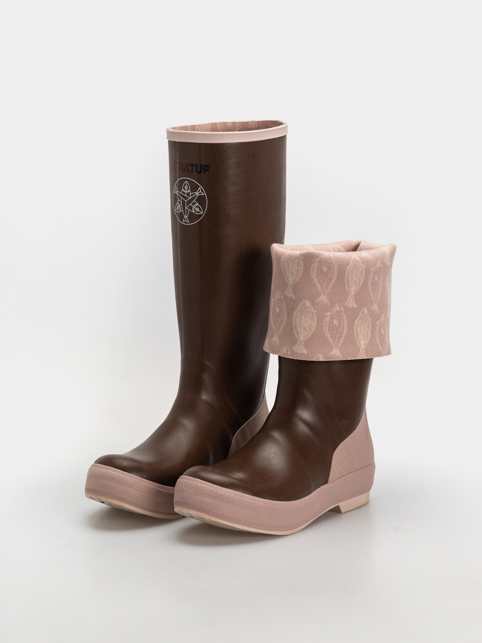 Topánky Xtratuf Salmon Sisters 15 Legacy Boot Wmn (brown sepia halibut)