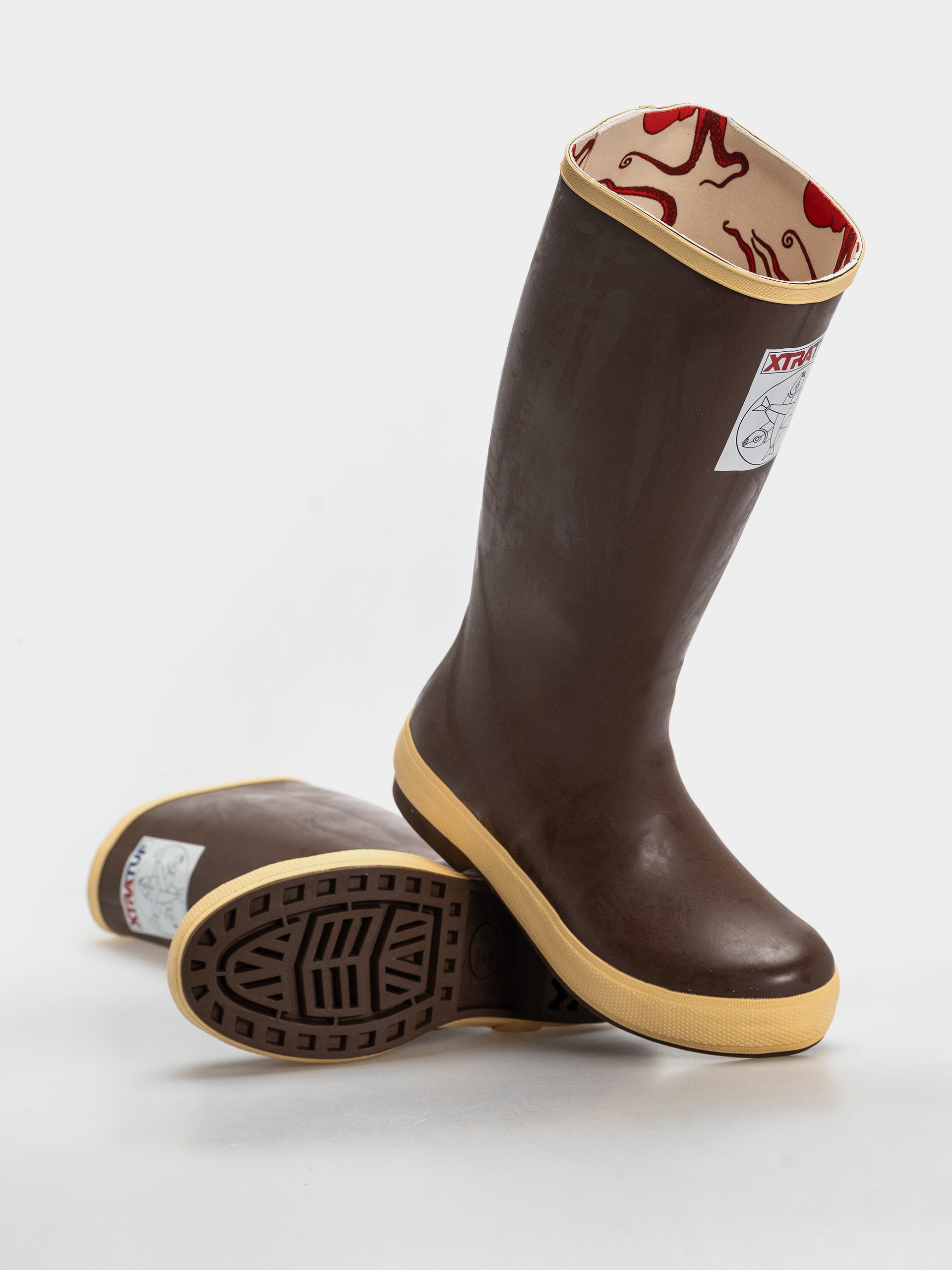 Topánky Xtratuf Salmon Sisters 15 Legacy Boot Wmn (chocolate octopus)