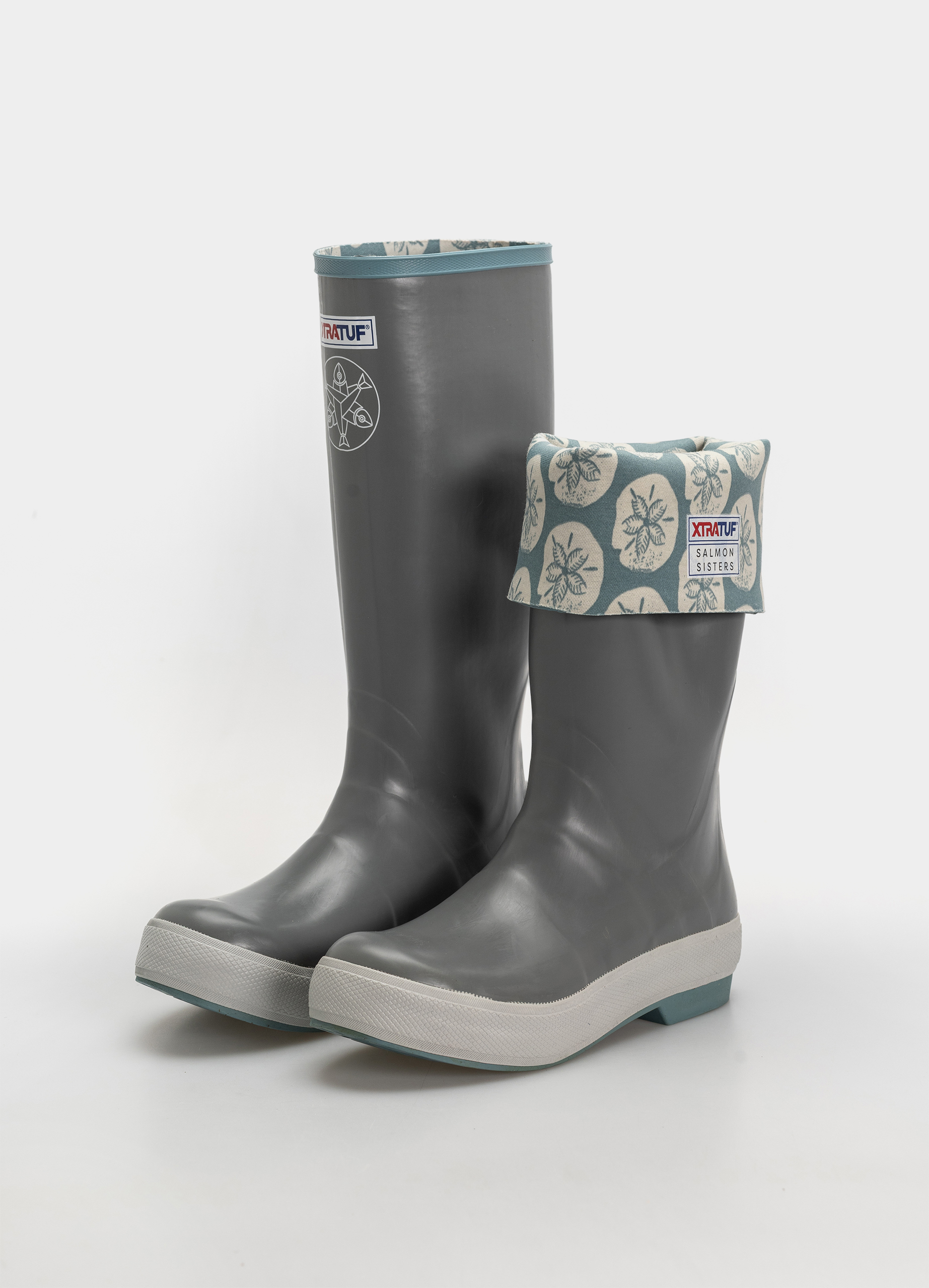Topánky Xtratuf Salmon Sisters 15 Legacy Boot Wmn (grey sand dollar)