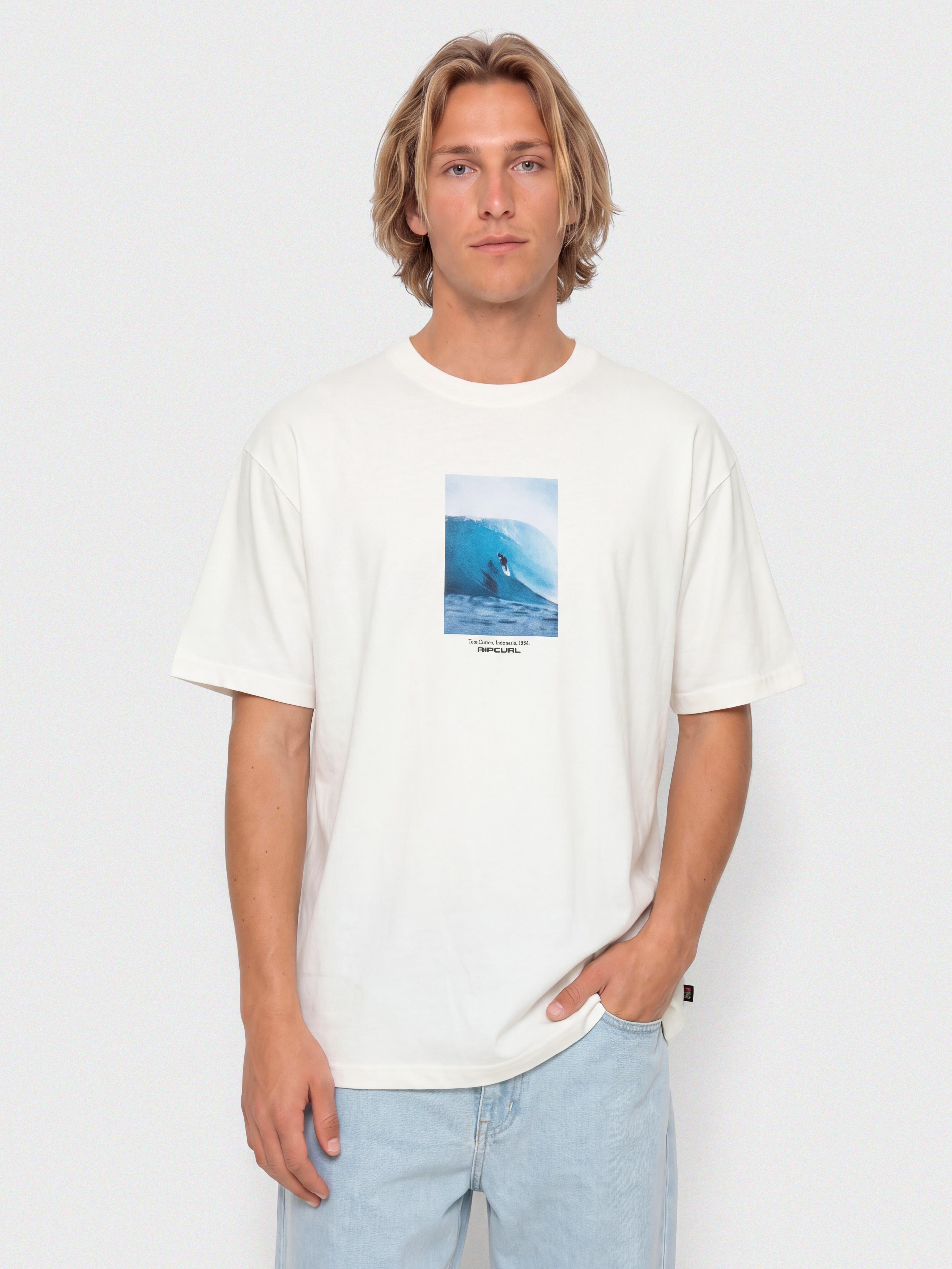 Tričko Rip Curl S Series Grambeau (bone)