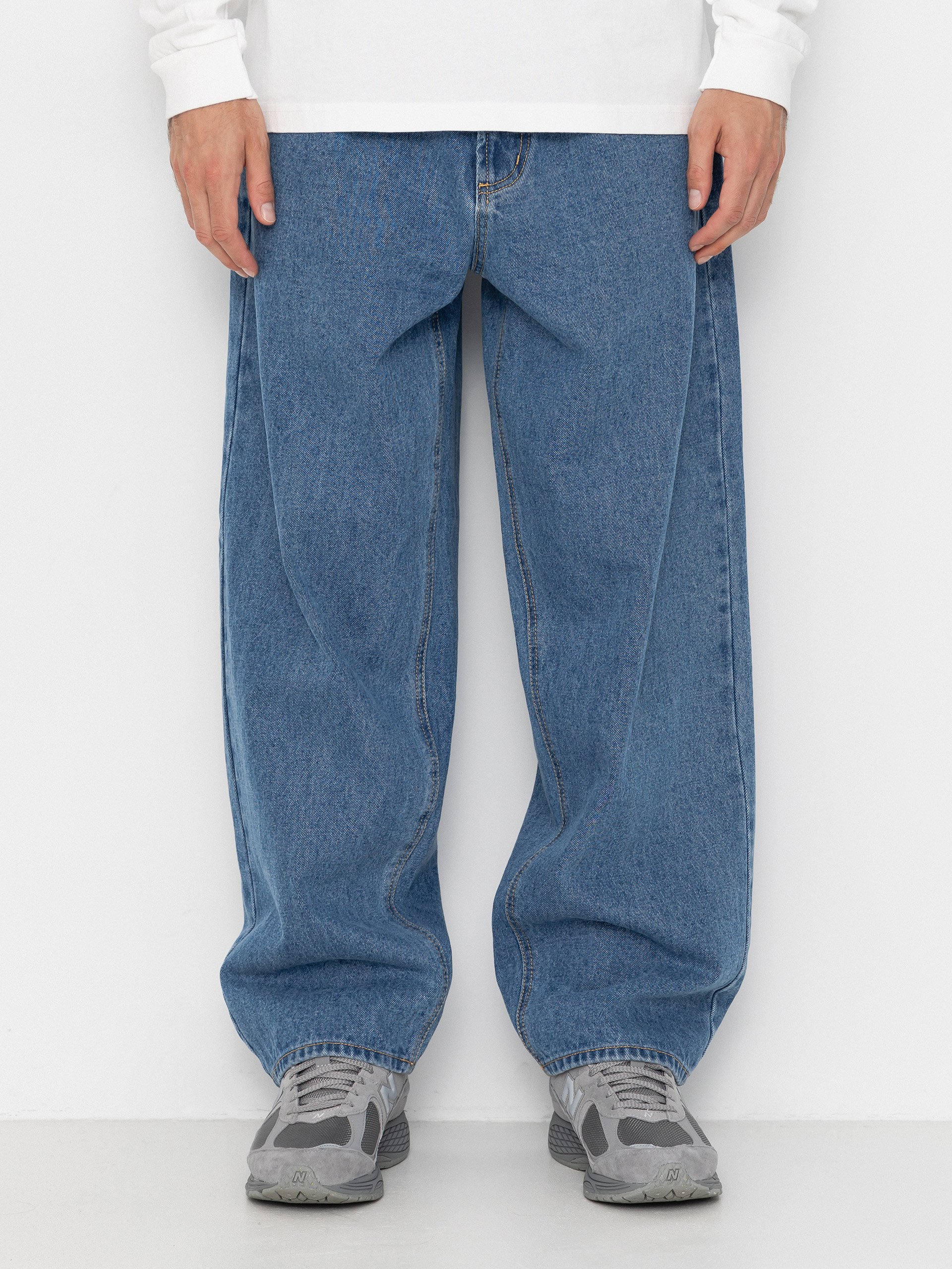 Nohavice OBEY Bigwig Baggy Denim