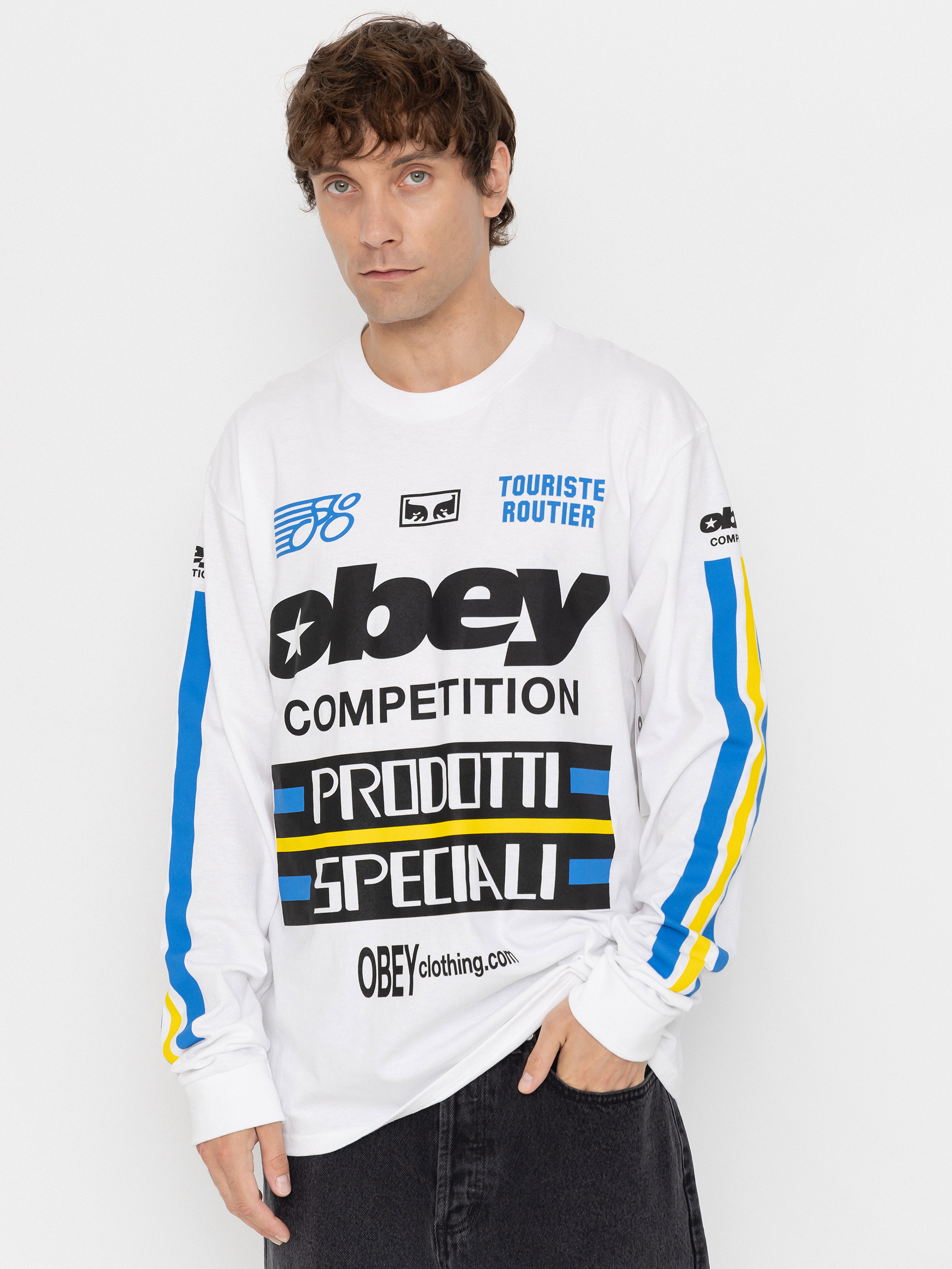 Triko OBEY Competition (white)