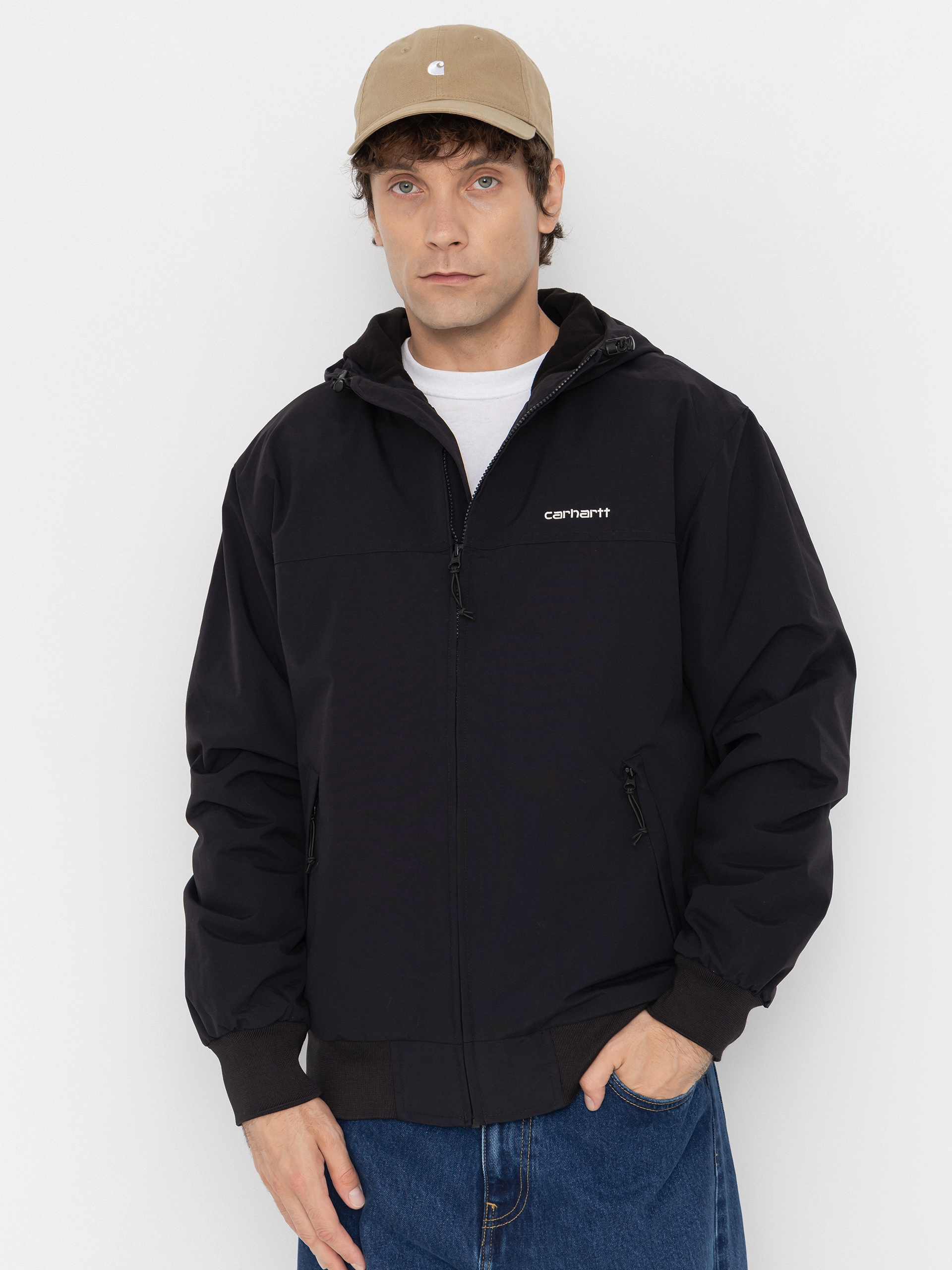Bunda Carhartt WIP Sail (black/white)
