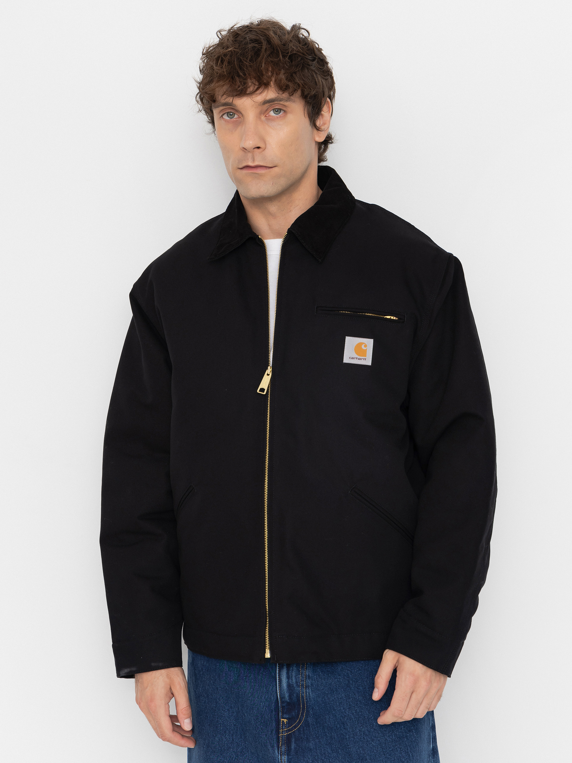 Bunda Carhartt WIP OG Detroit (black/black/rigid)