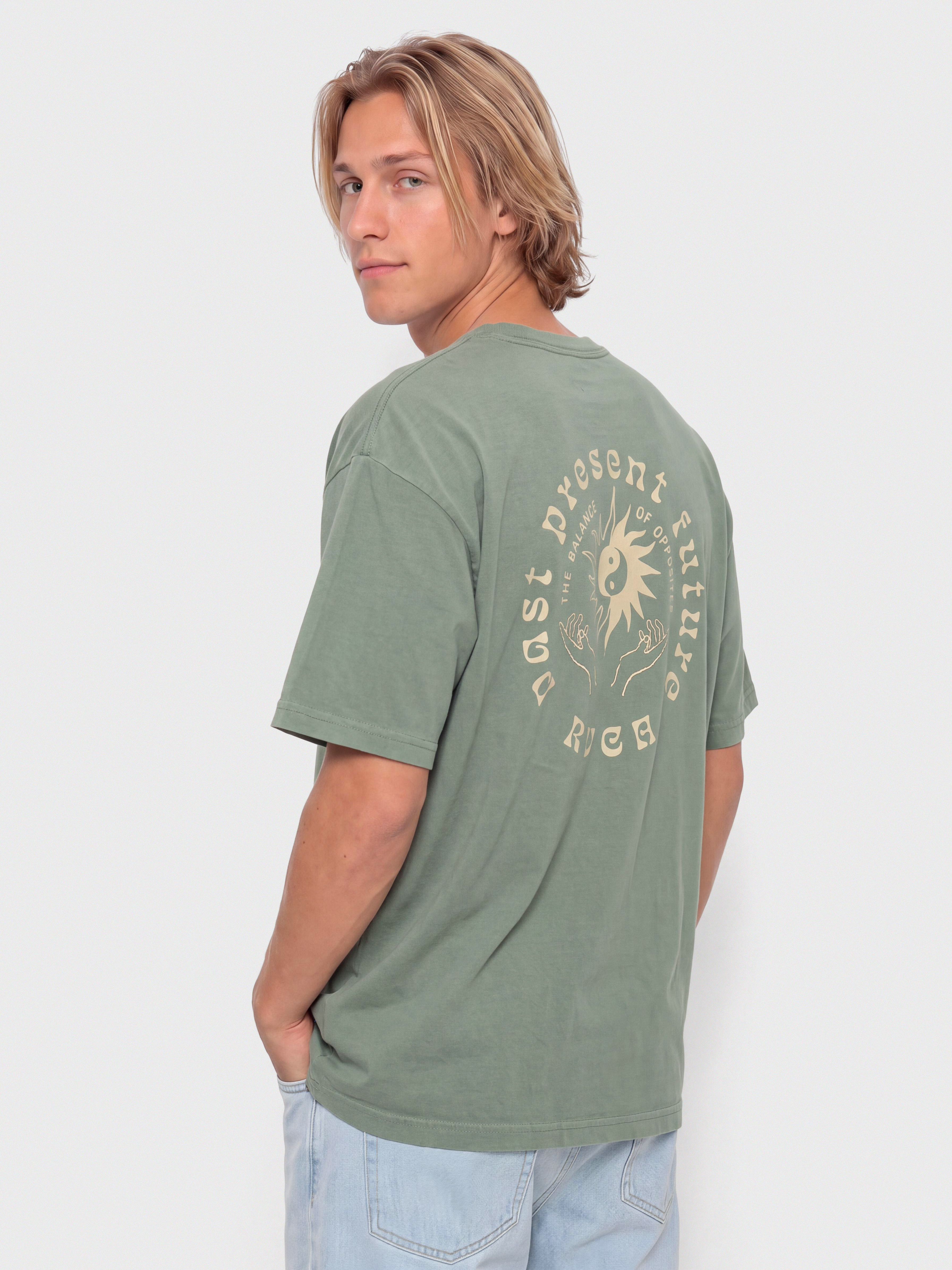 Tričko RVCA Stable (balsam green)