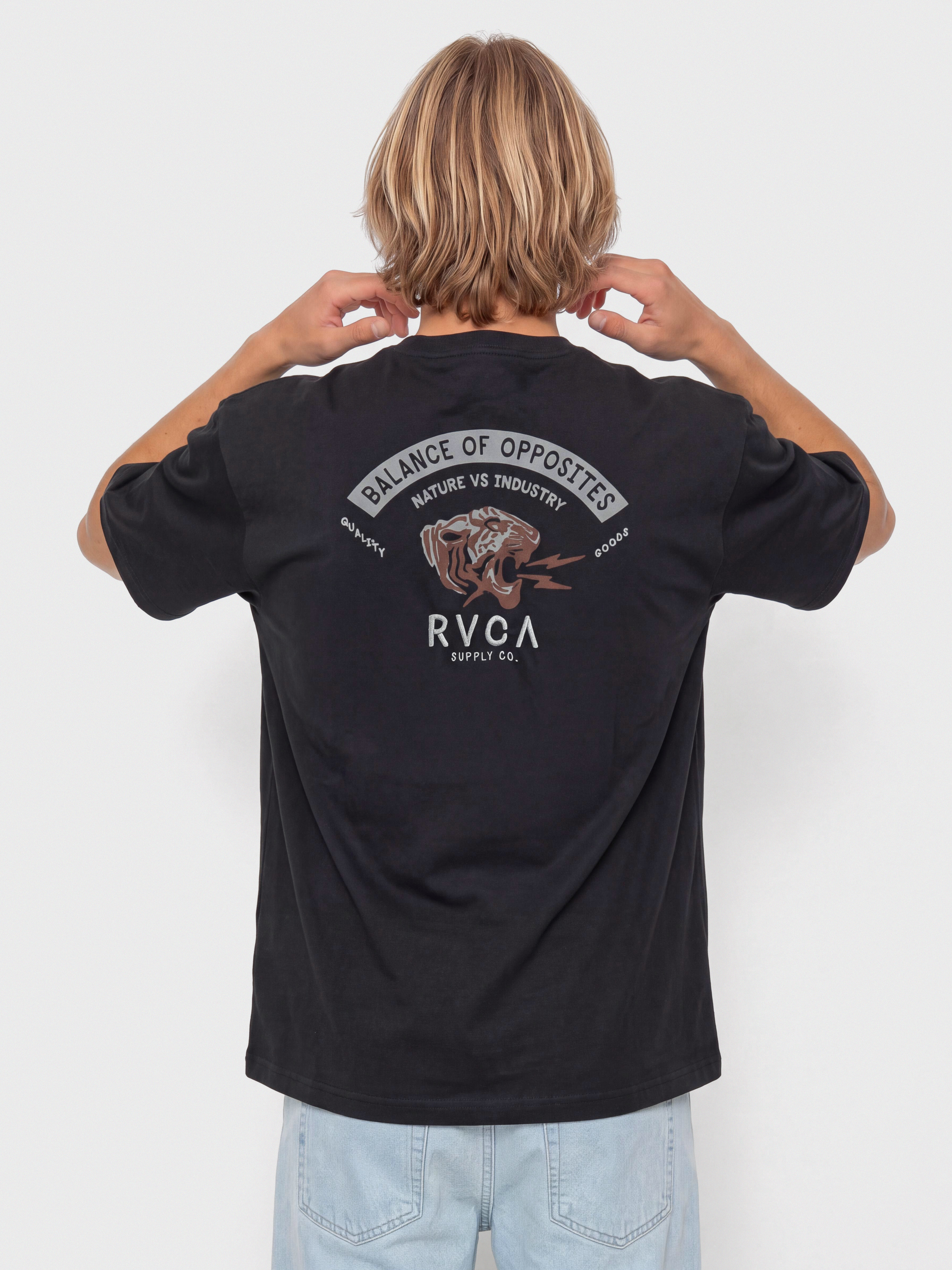 Tričko RVCA Bengal Supply (black)