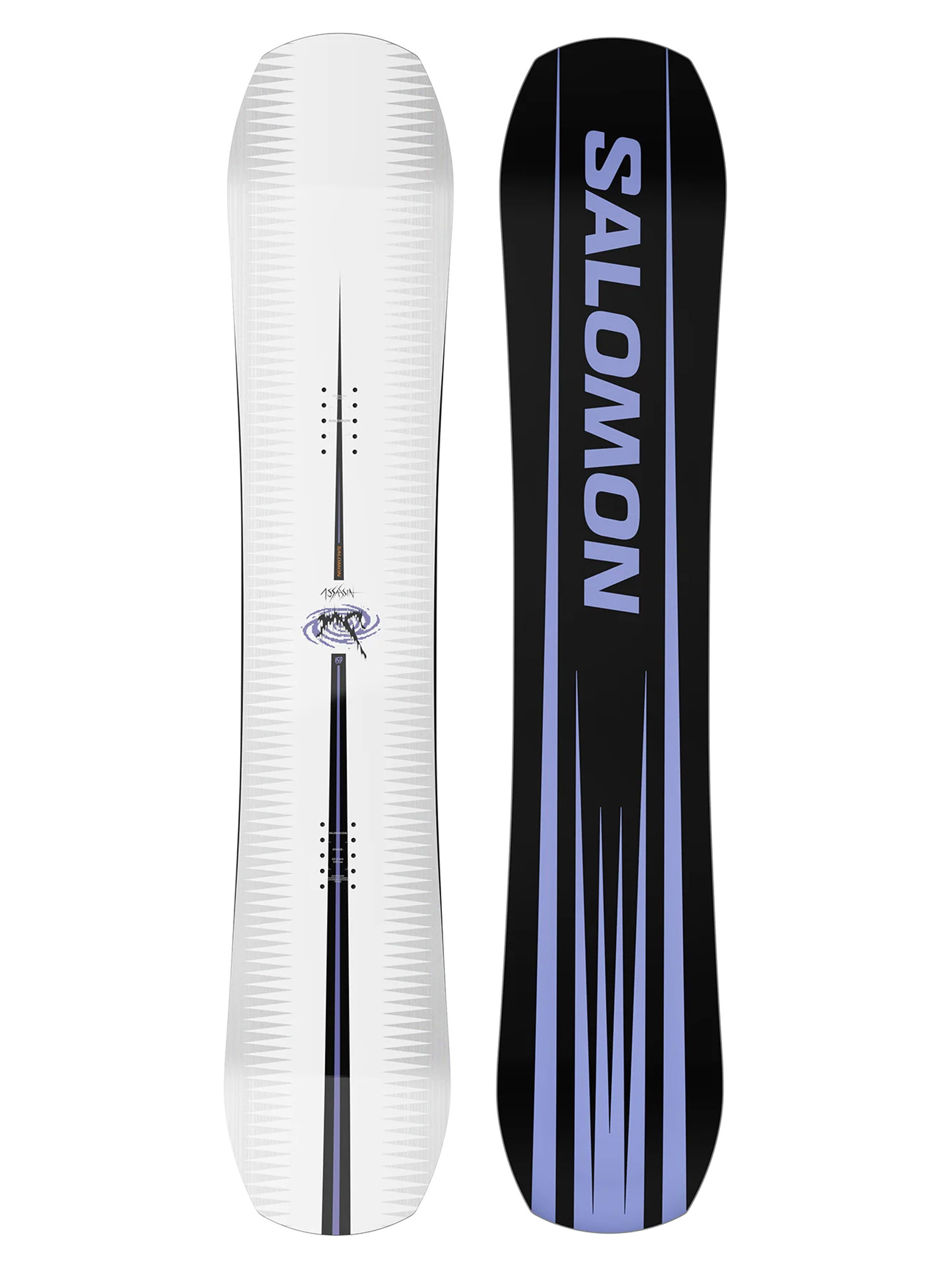Pánska Snowboard Salomon Assassin (black/purple)