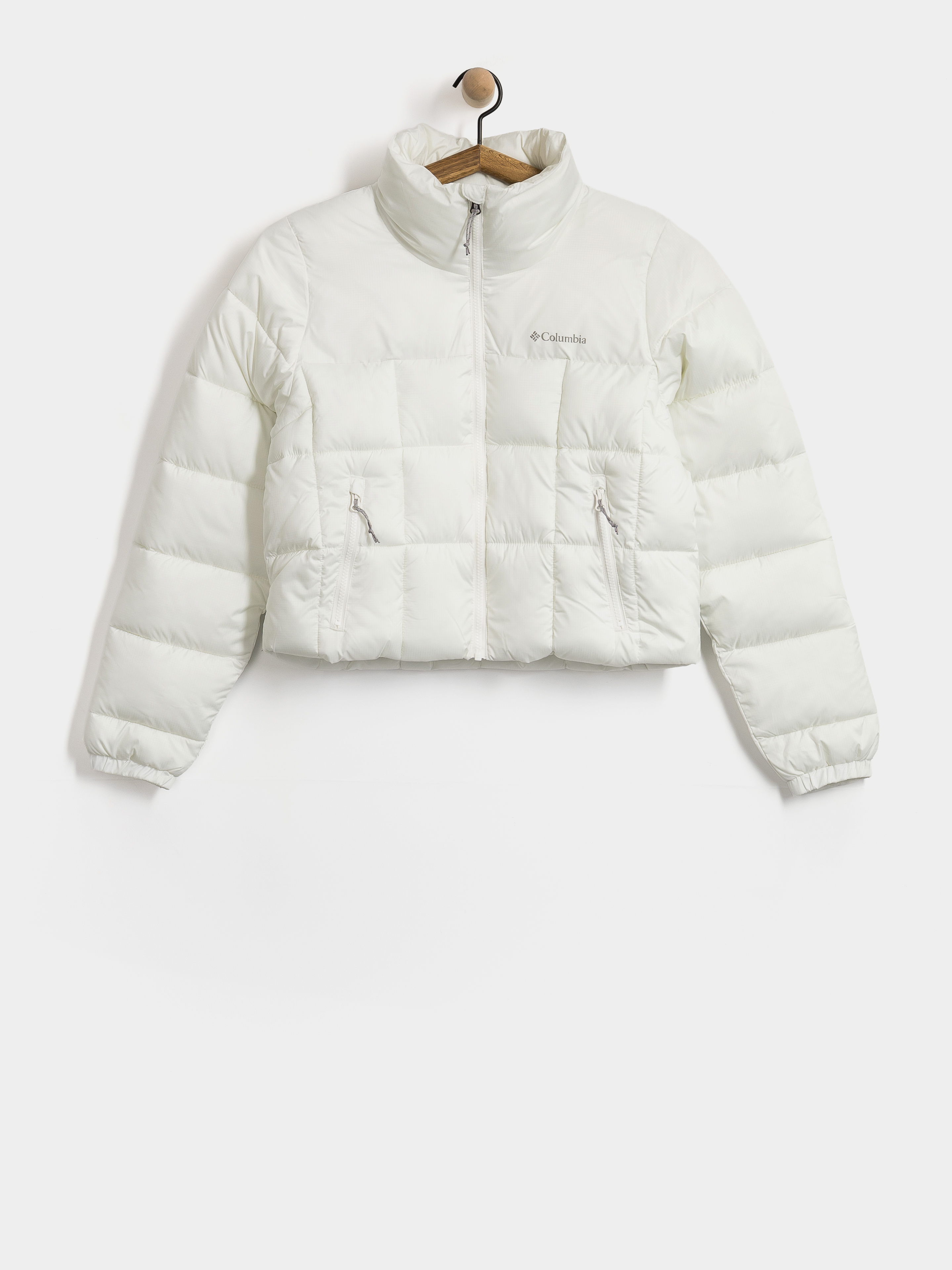 Bunda Columbia Puffect III Cropped Wmn (sea salt)