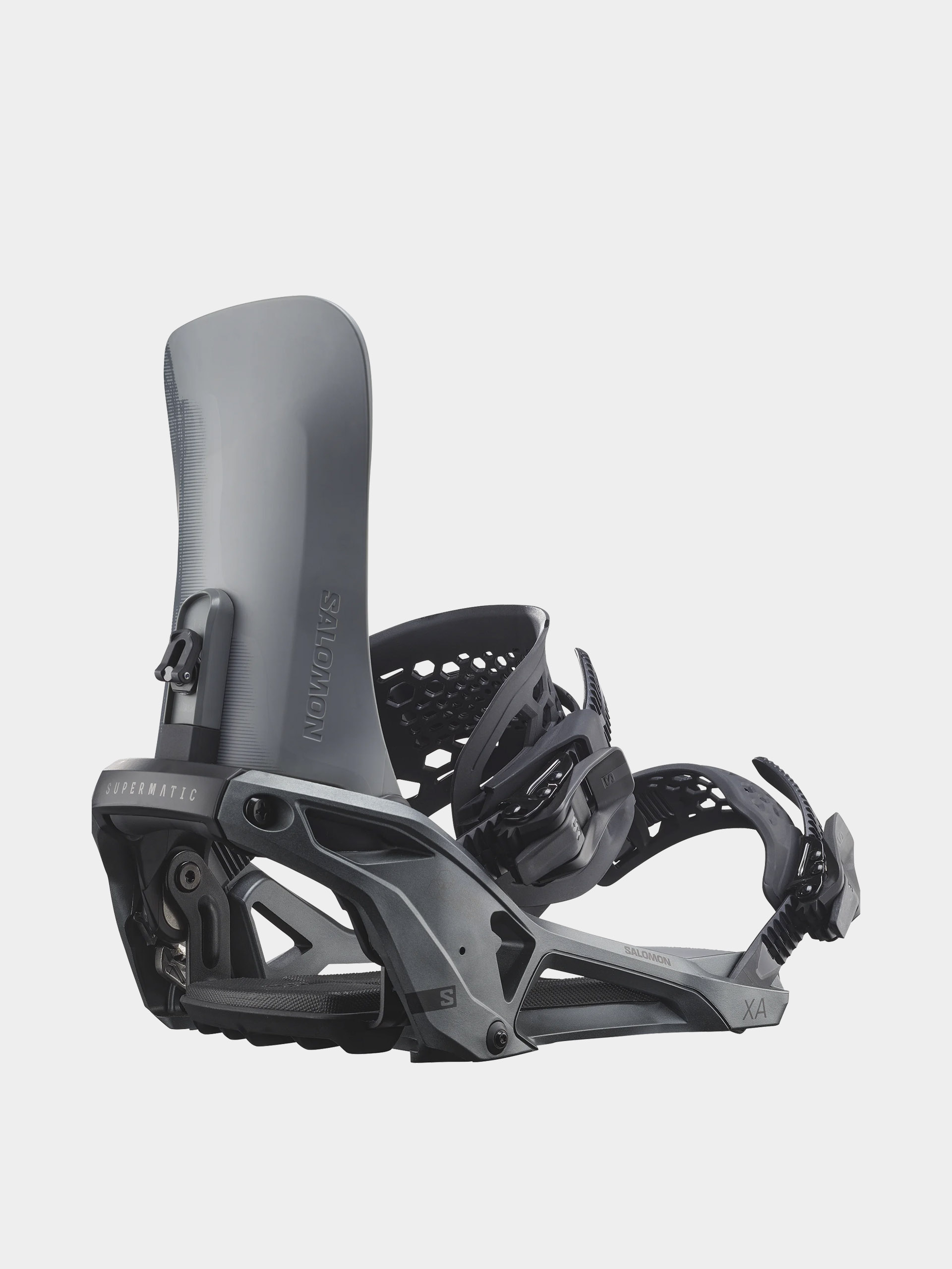 Snowboardové viazanie Salomon Xa Supermatic (castor gray/black)