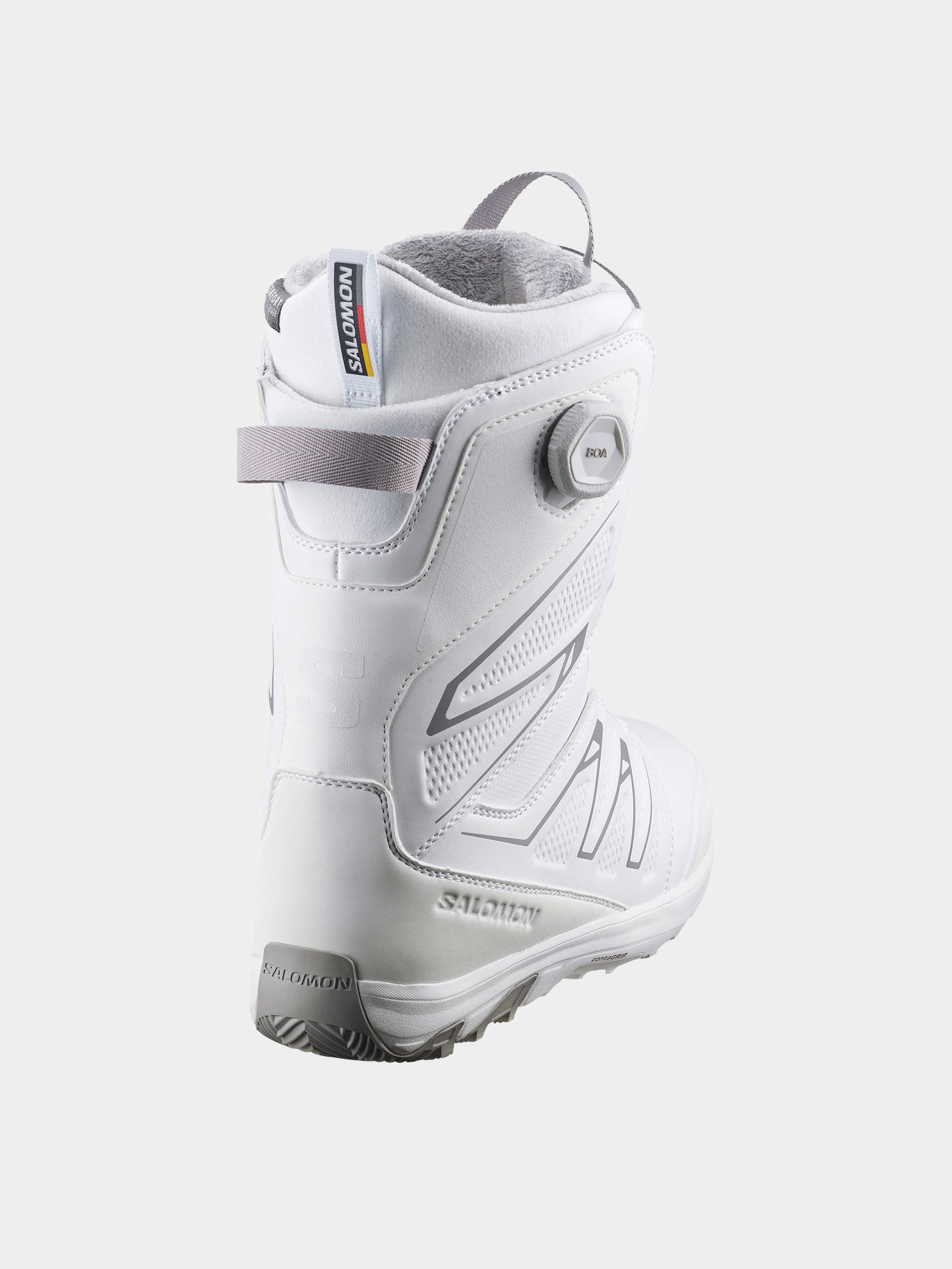 Dámske Obuv na snowboard Salomon Ivy Boa Sj Boa (white/white)