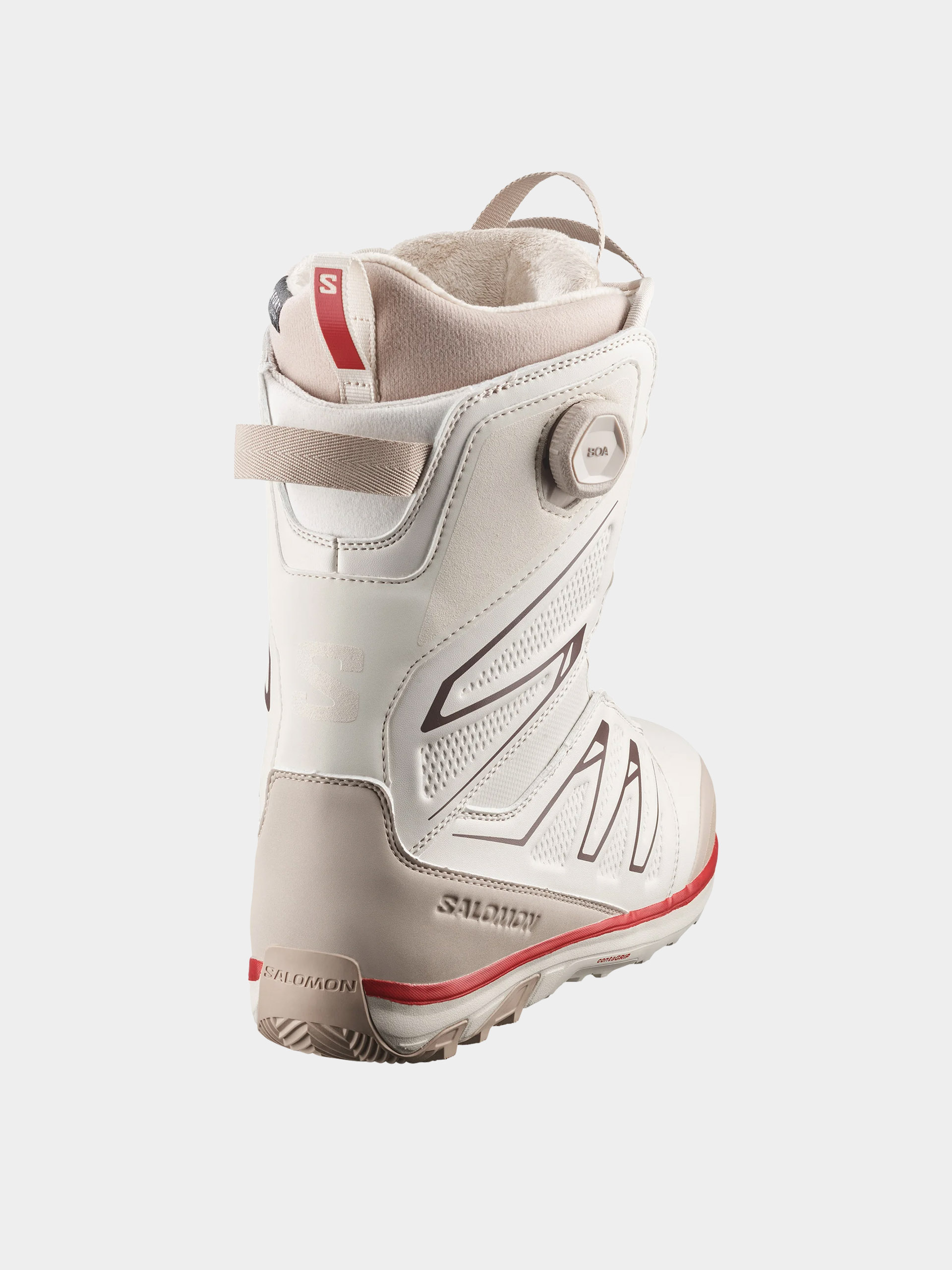 Dámske Obuv na snowboard Salomon Ivy Boa Sj Boa (almond milk/white pepper)