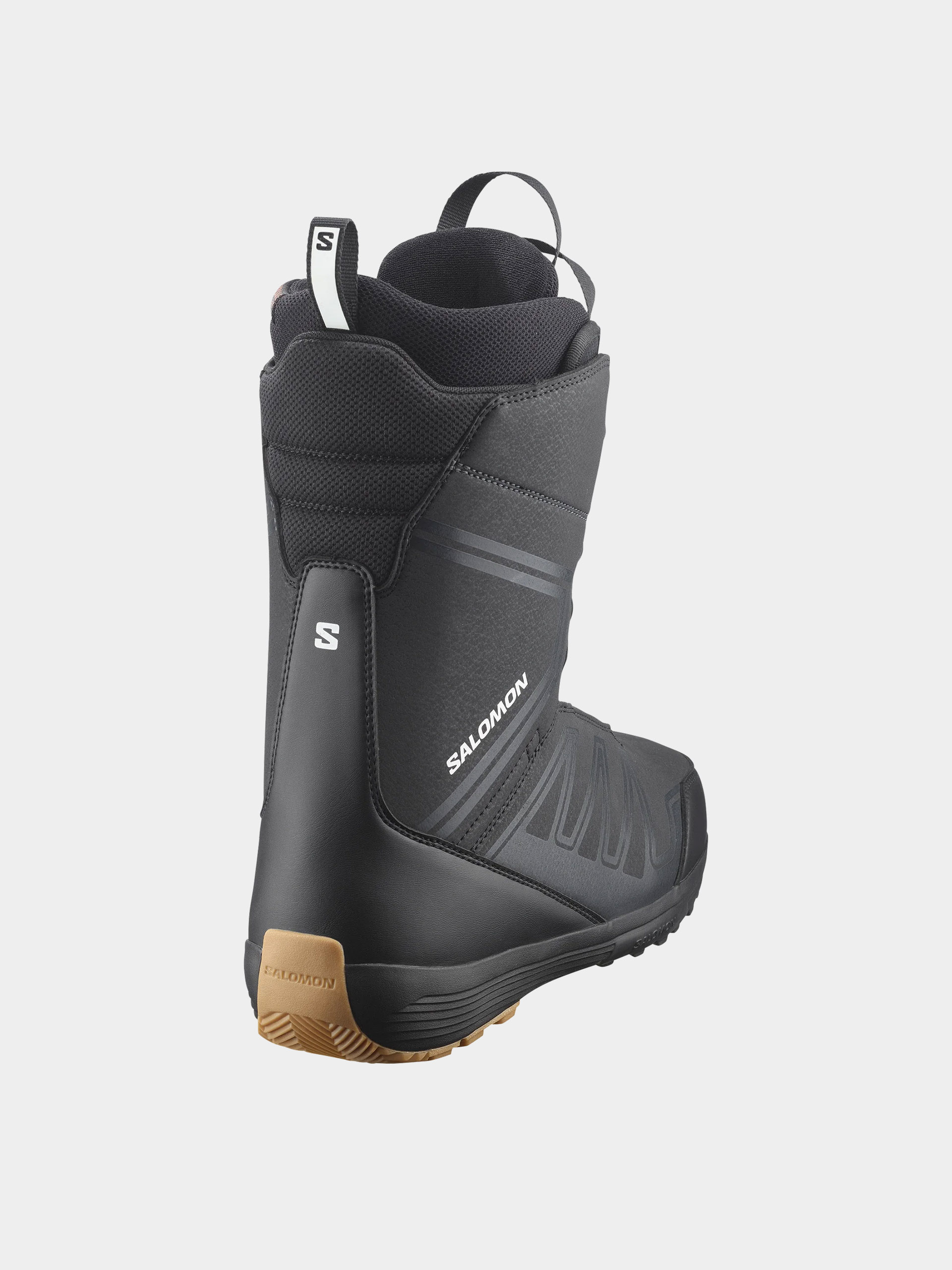 Pánske Obuv na snowboard Salomon Faction Boa (black/black)