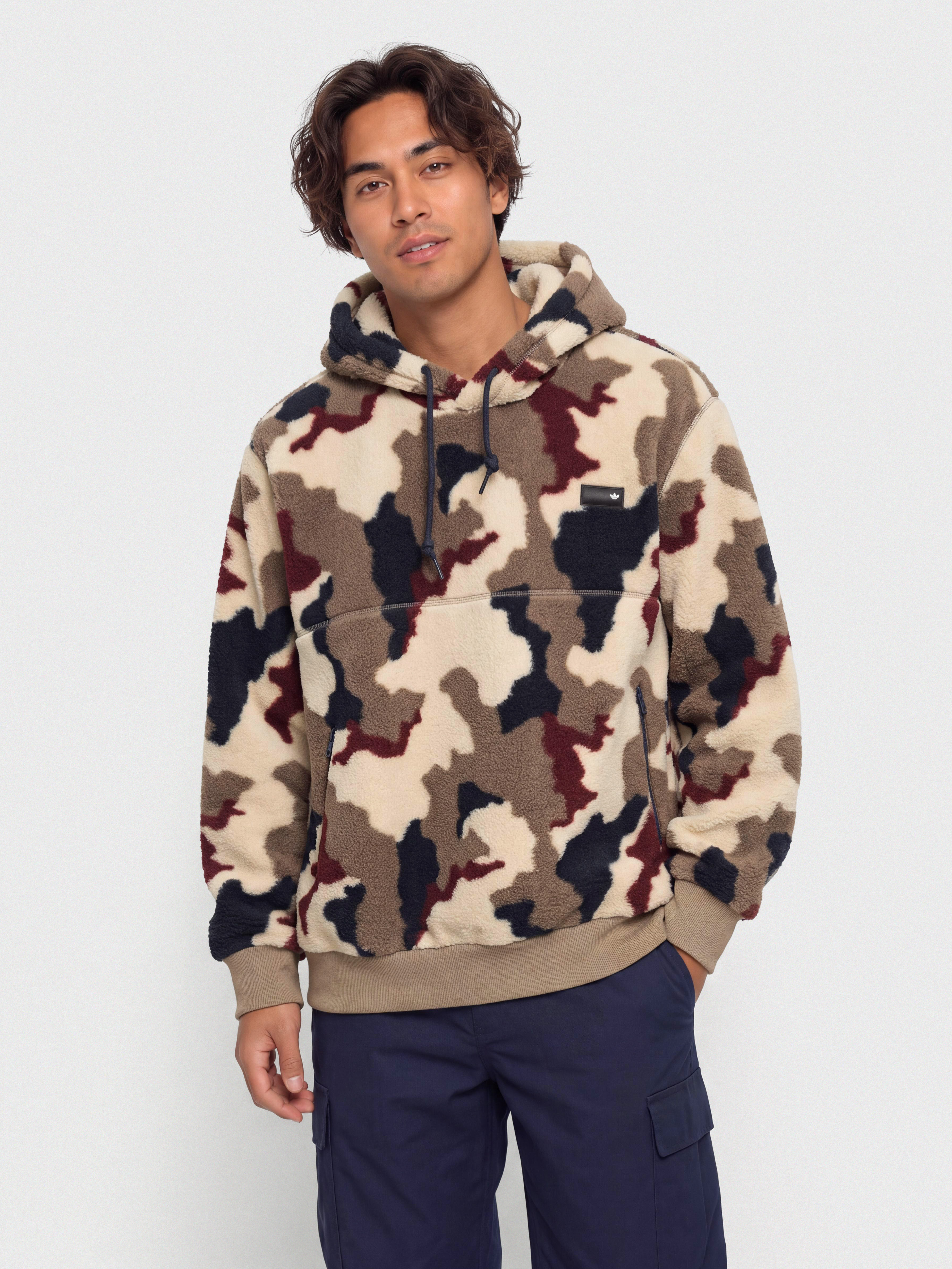 Mikina s kapucňou adidas Fs+ Hp HD (khathr/khasix/aurink)