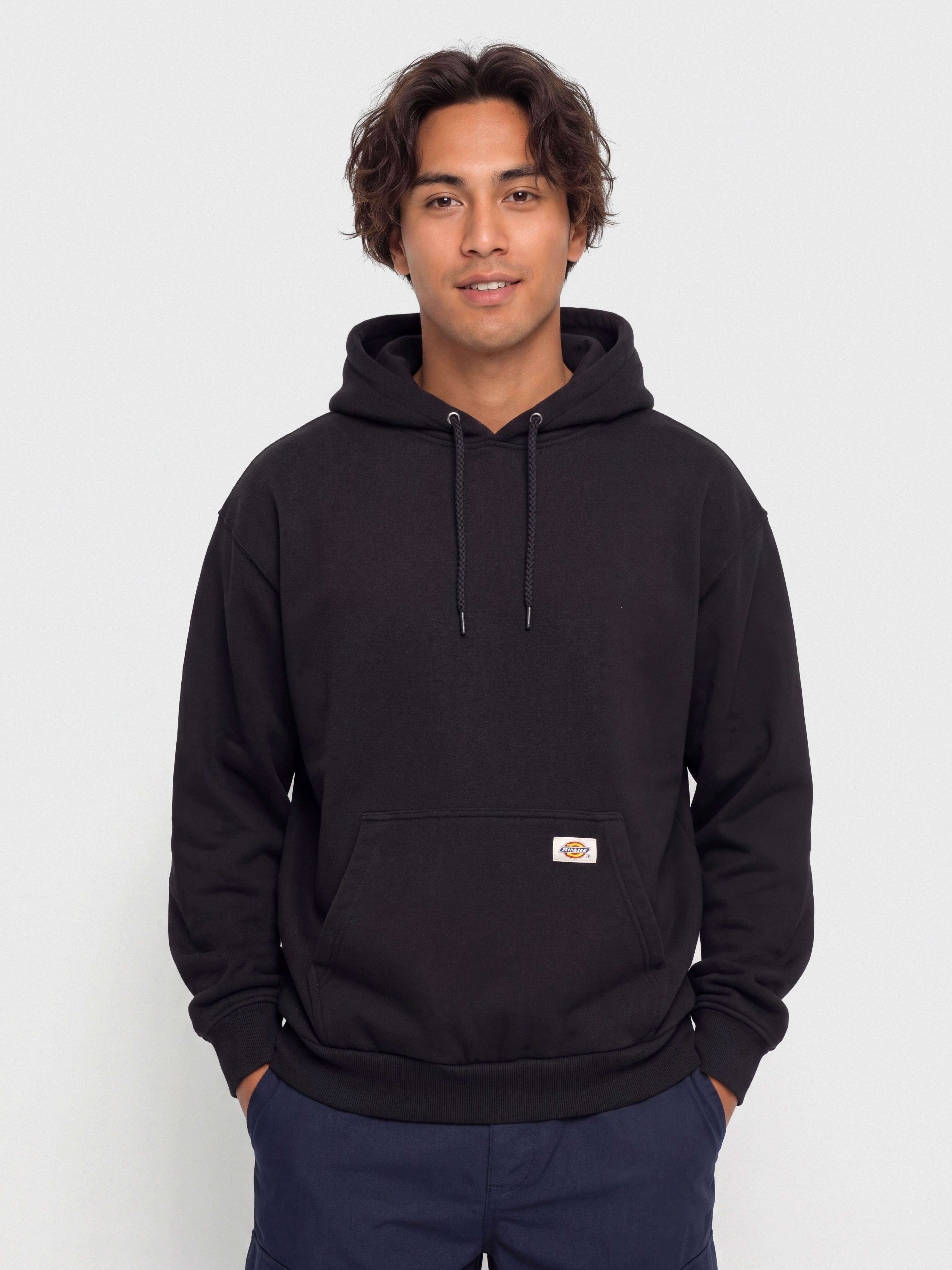 Mikina s kapucňou Dickies Clewiston HD (black)