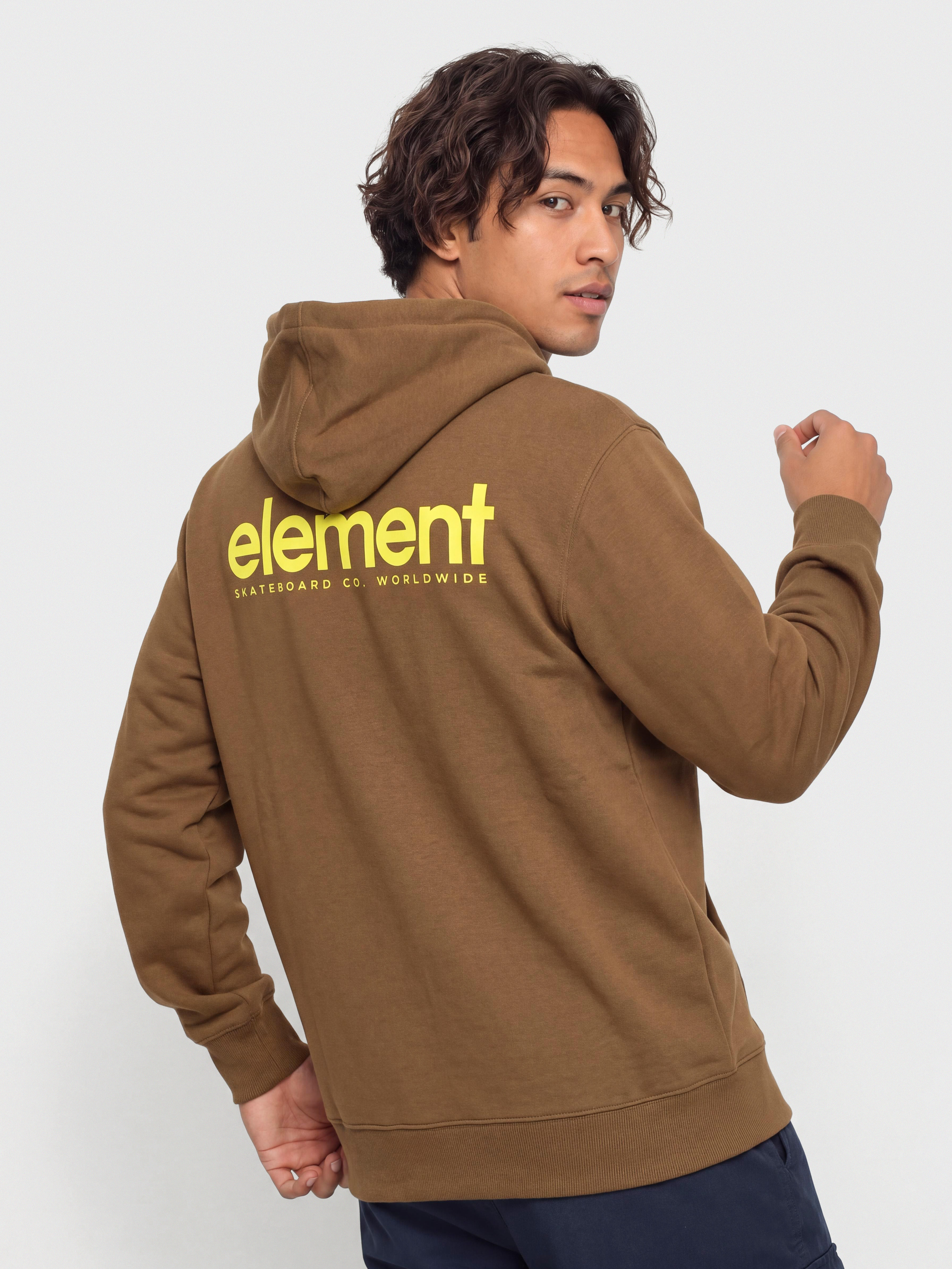 Mikina s kapucňou Element Lowcase Bp HD (sepia)