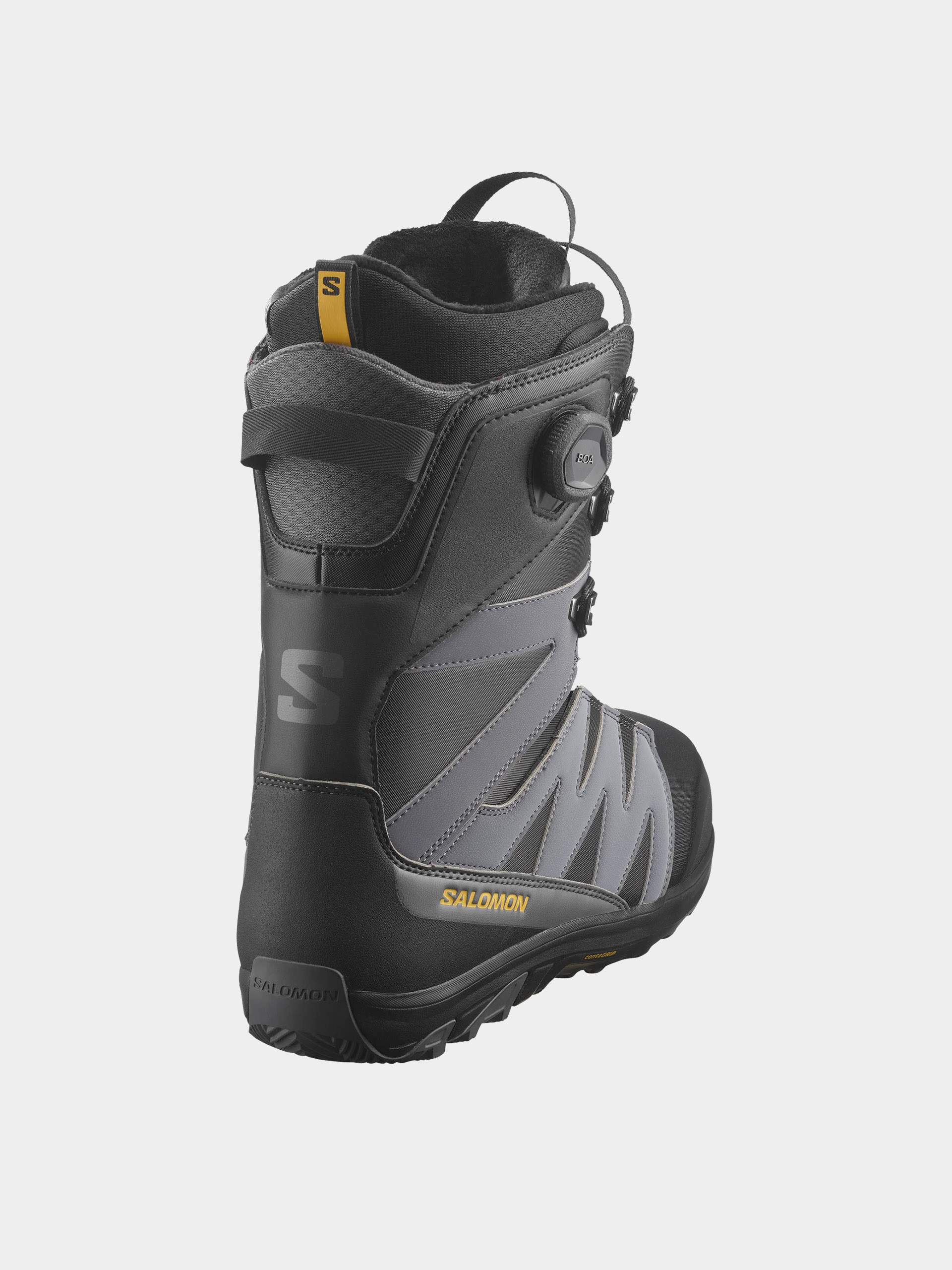 Obuv na snowboard Salomon X Approach Lace Sj Boa (black/asphalt)