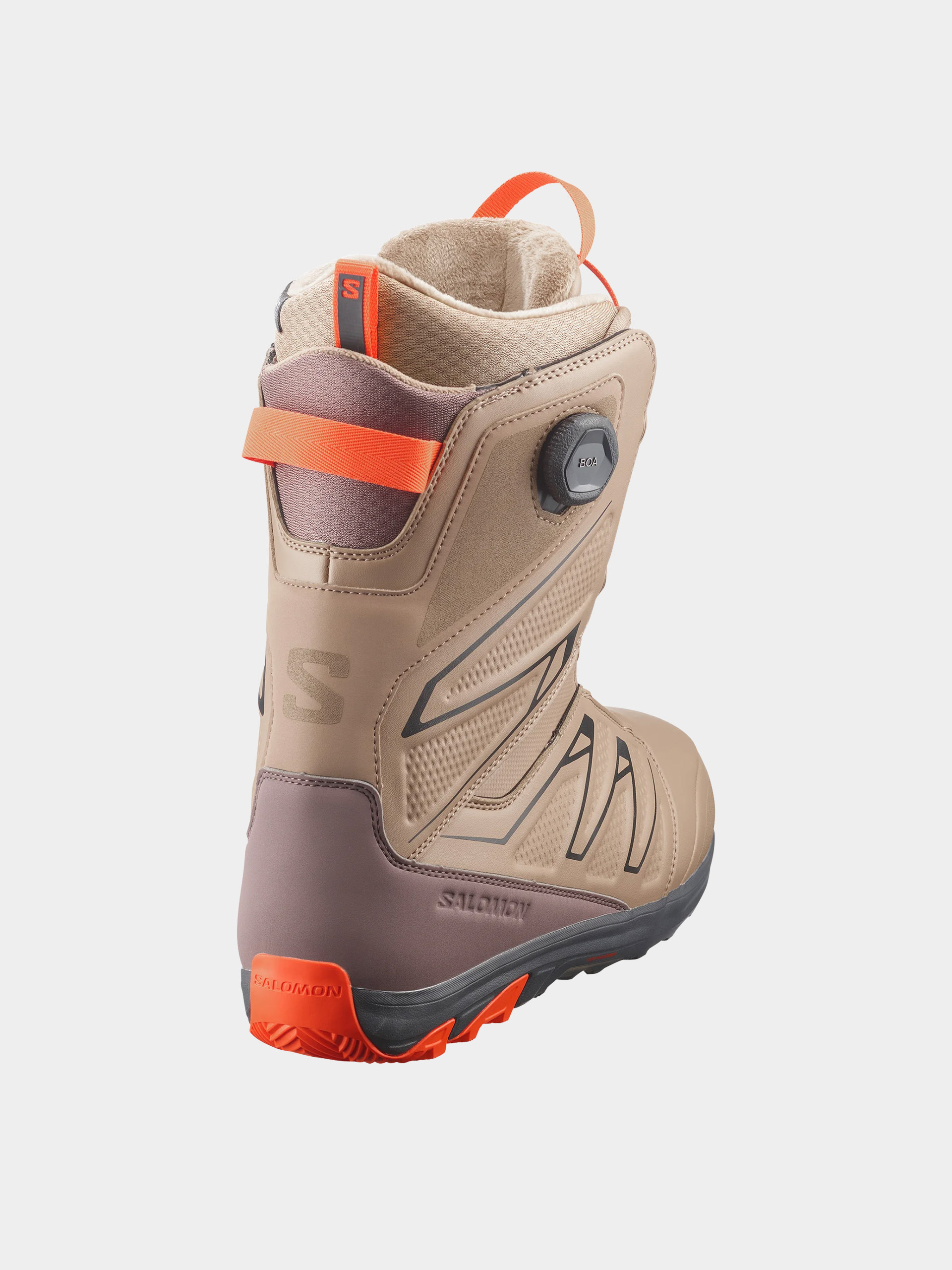 Pánske Obuv na snowboard Salomon Launch Boa Sj (kelp/brown lentil)