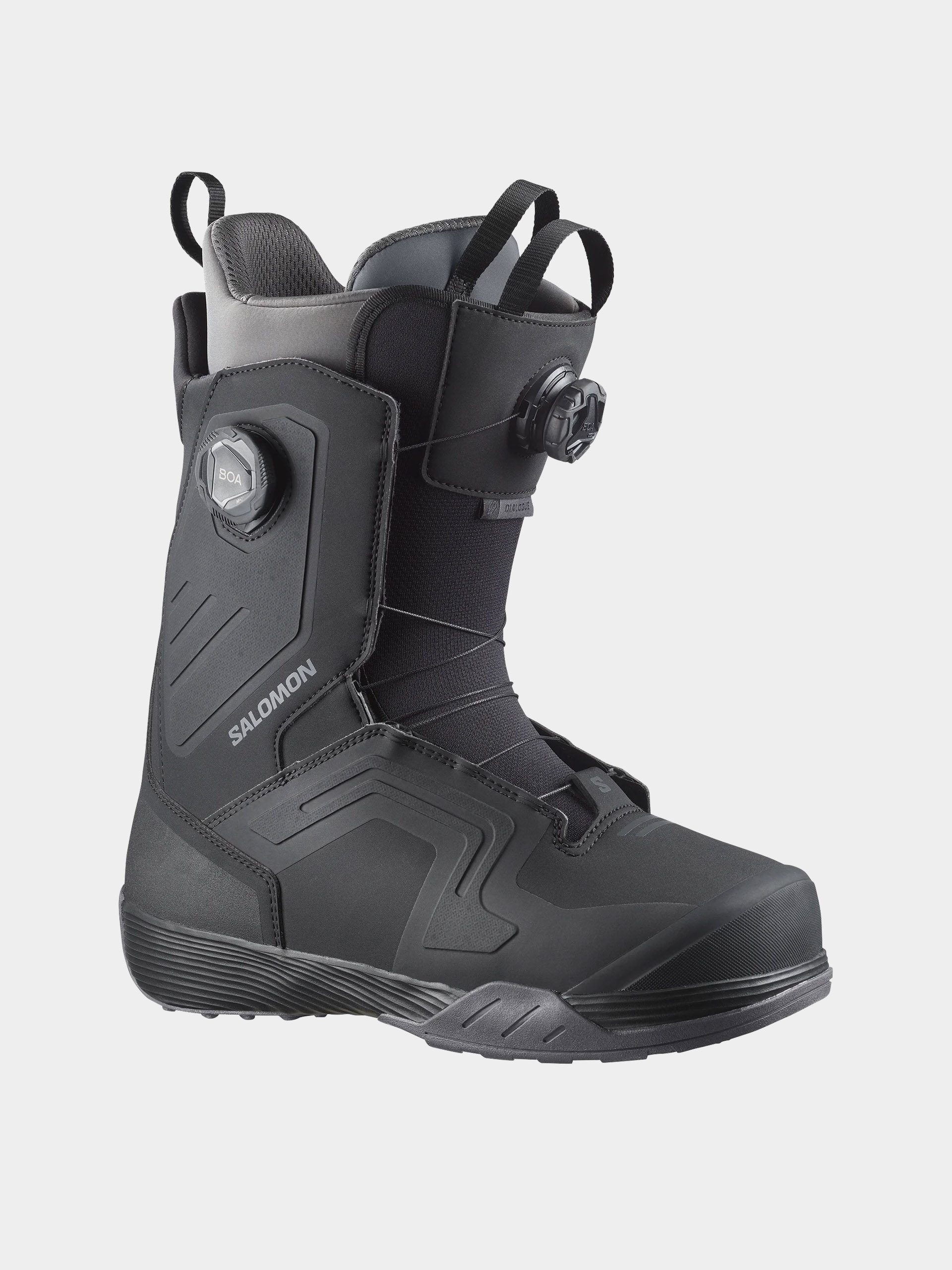 Pánske Obuv na snowboard Salomon Dialogue Dual Boa (black/black)