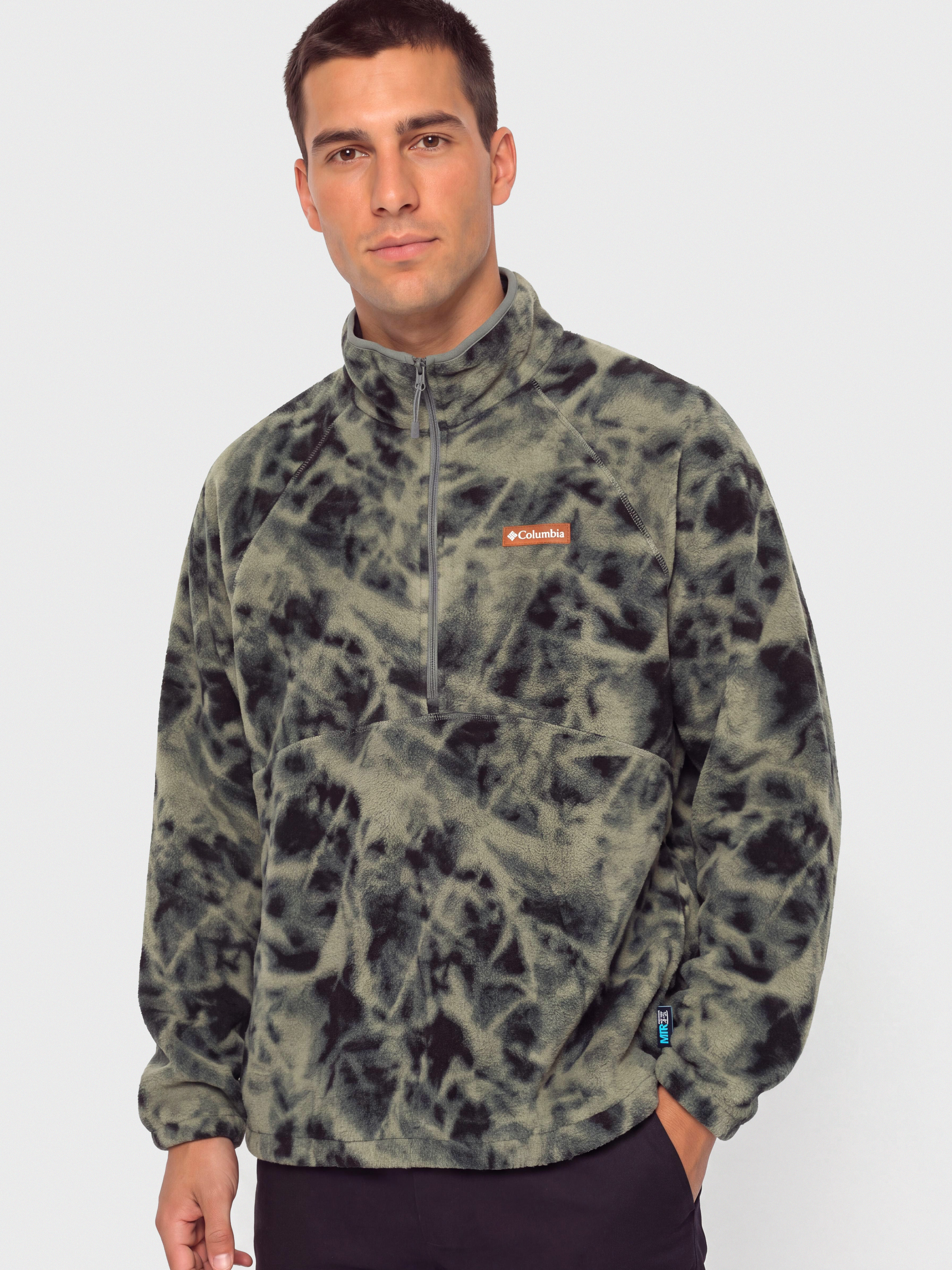 Flísová mikina Columbia Timber Crest MTR Printed Half Zip