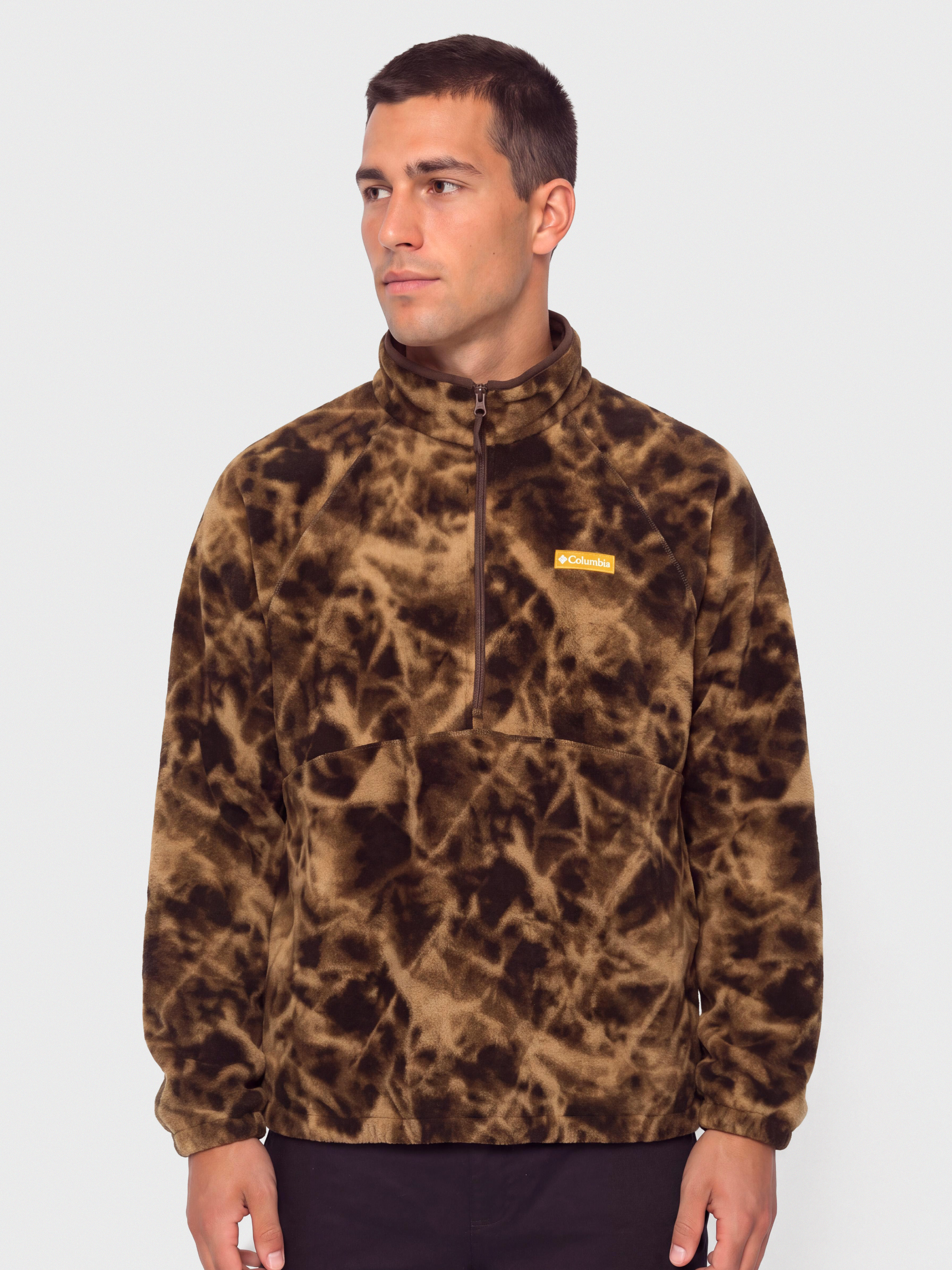 Flísová mikina Columbia Timber Crest MTR Printed Half Zip