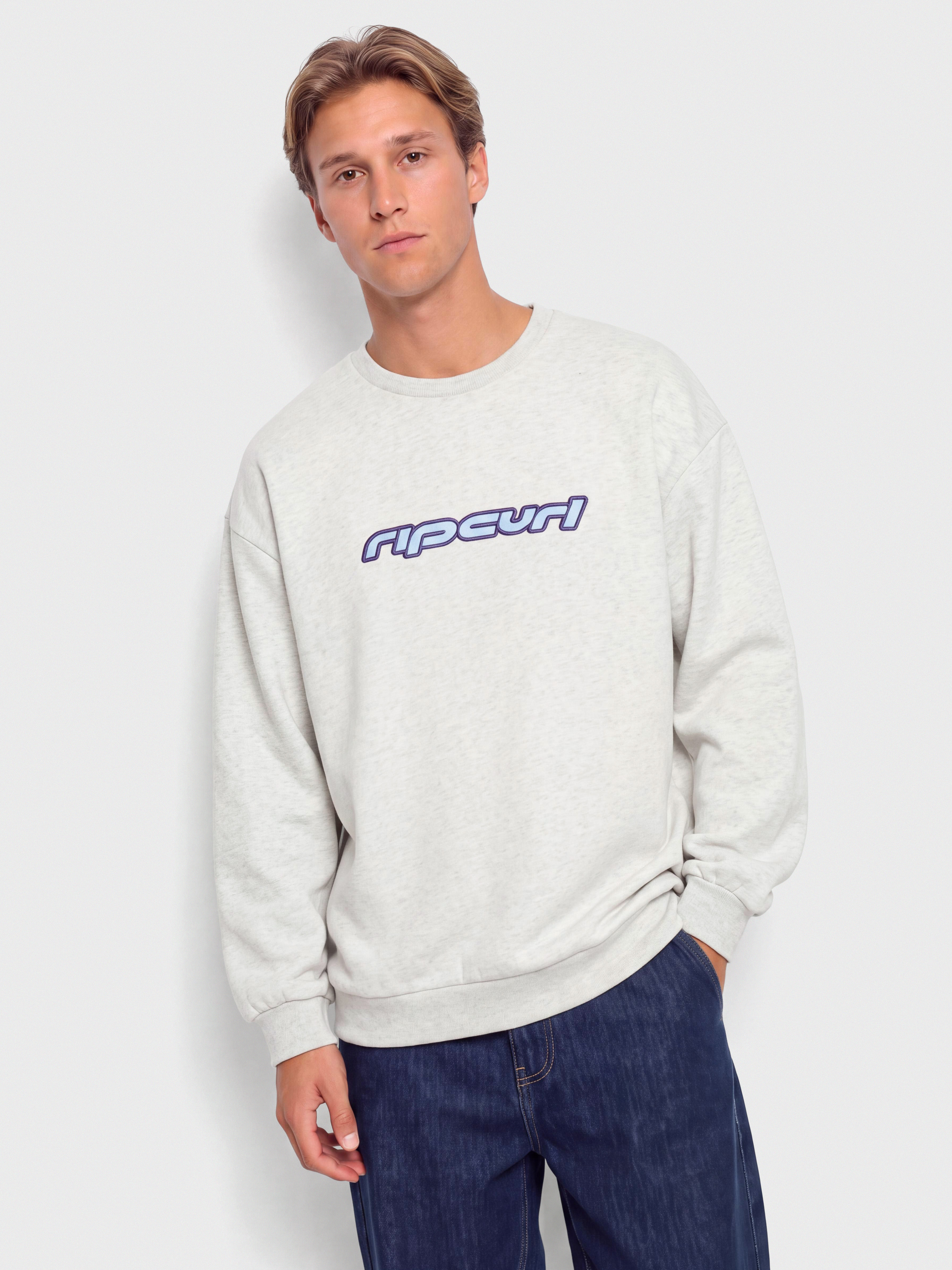Mikina Rip Curl Archive Crew (sports marle)