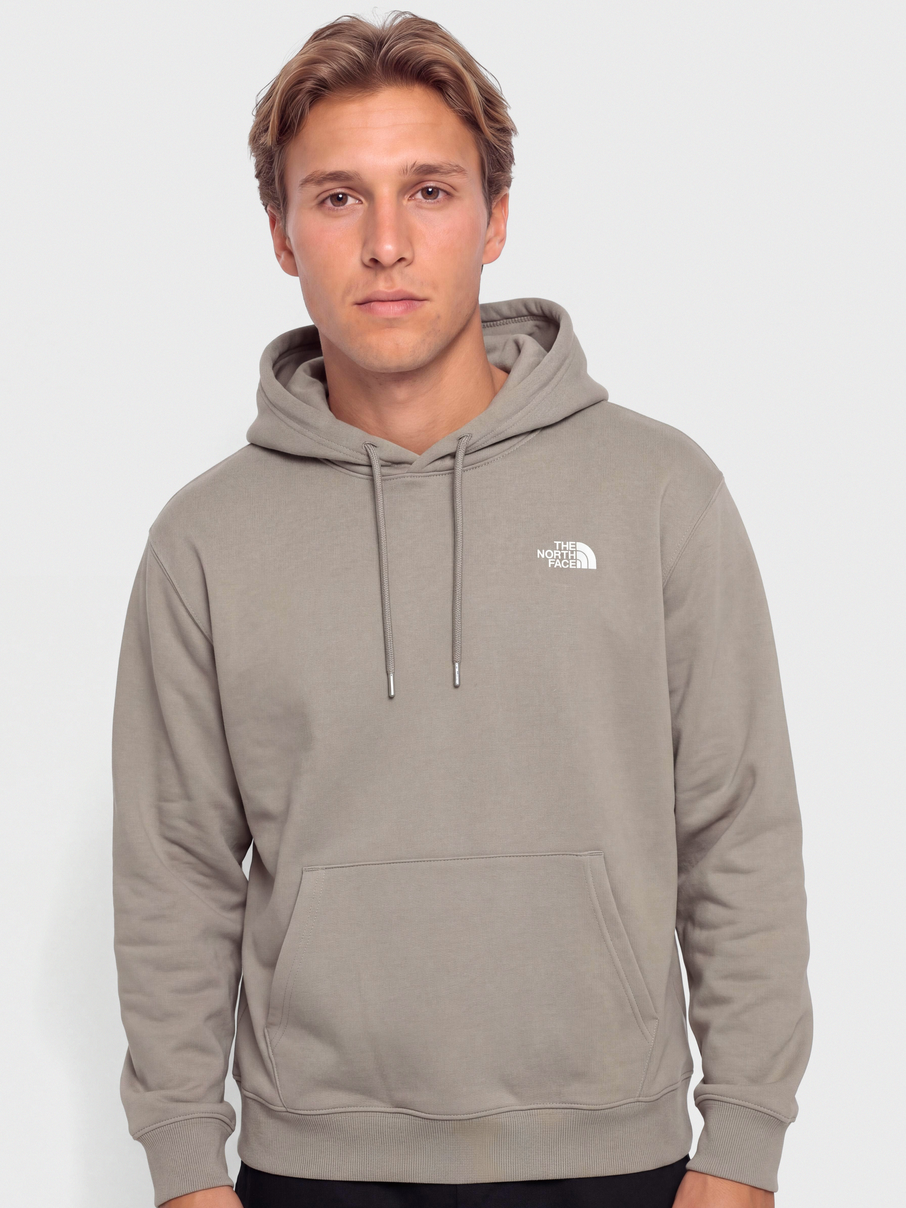 Mikina The North Face Essential Terry Simple Dome Relaxed (stone slab)