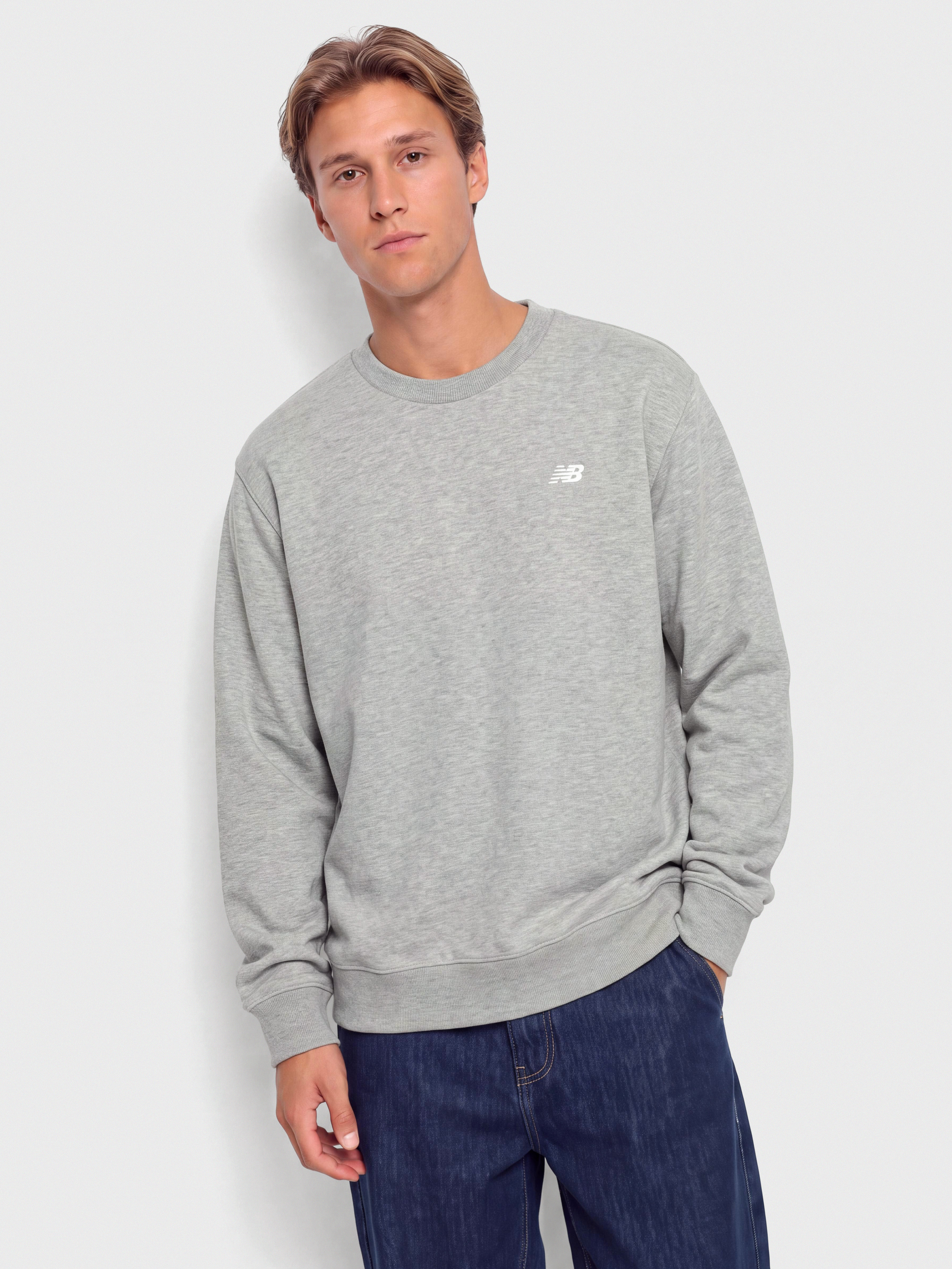 Mikina New Balance Sport Essentials Fleece (athletic grey)