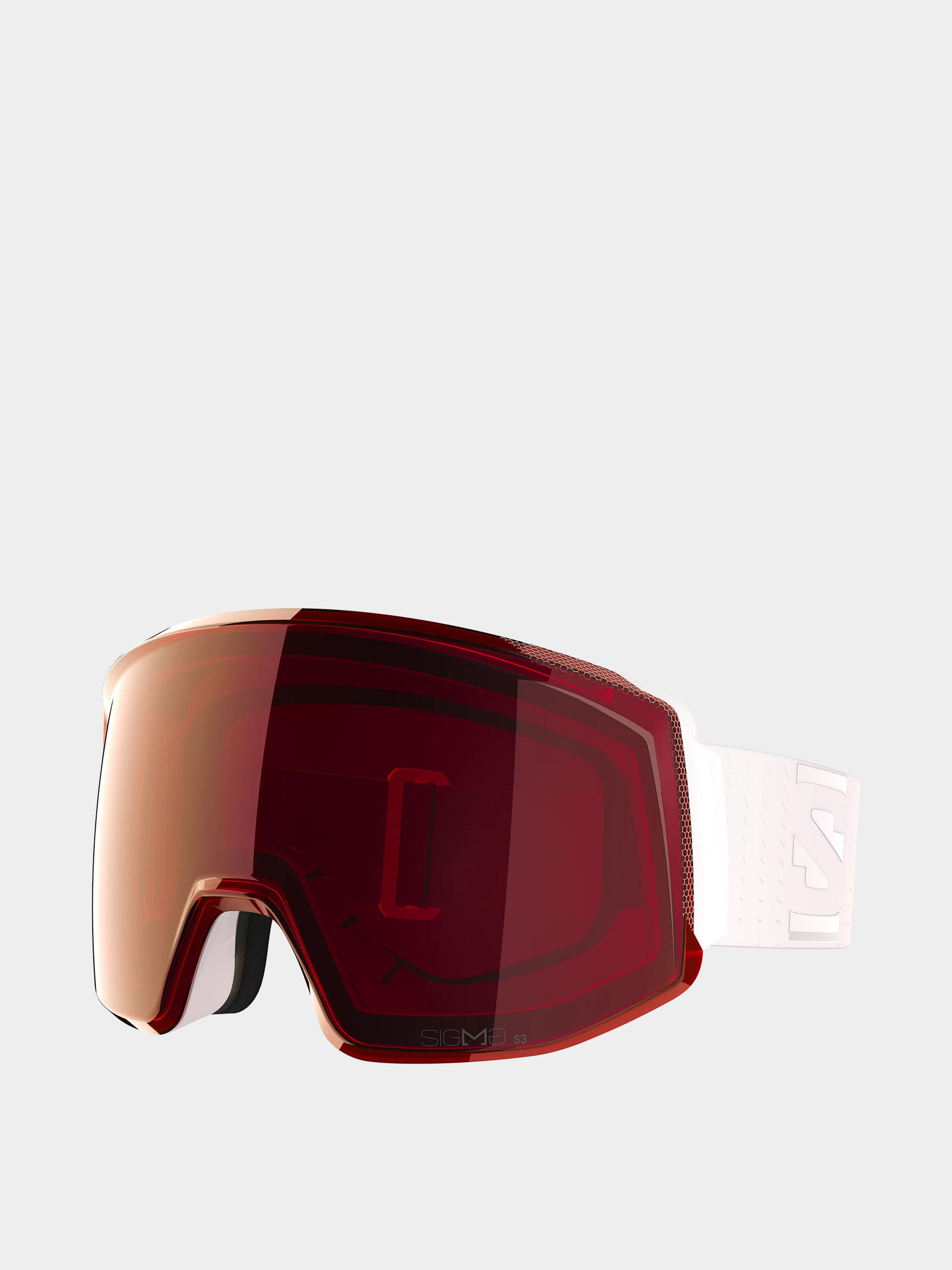 Snowboardové okuliare Salomon Skarn Prime Sigma + Lens (white)