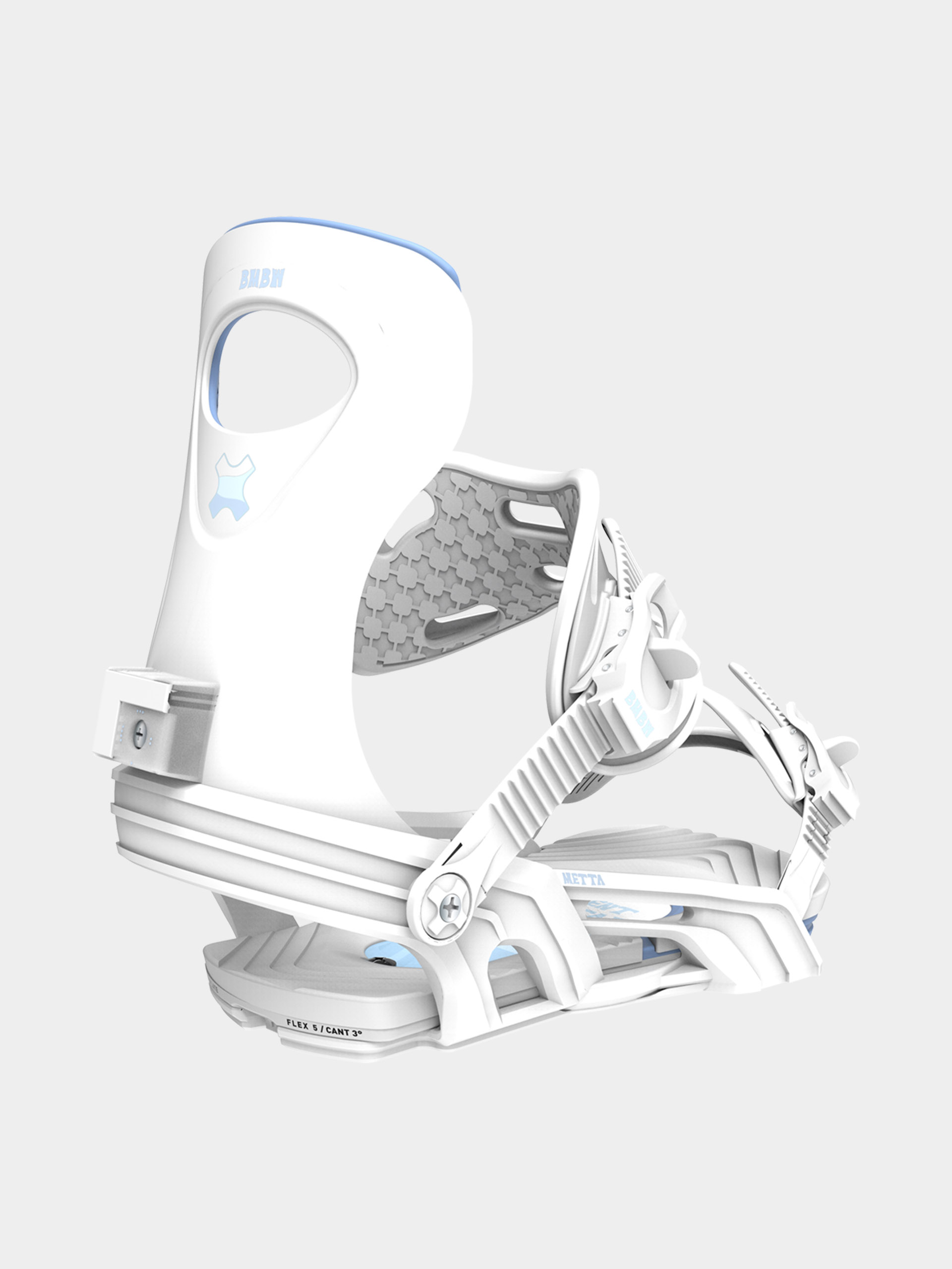 Snowboardové viazanie Bent Metal Metta Wmn (white)