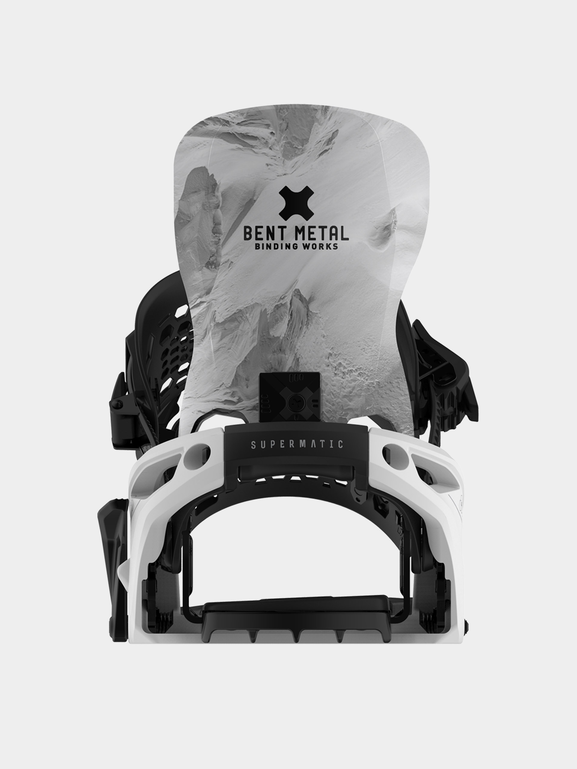 Pánske Snowboardové viazanie Bent Metal Lightning Supermatic (white)