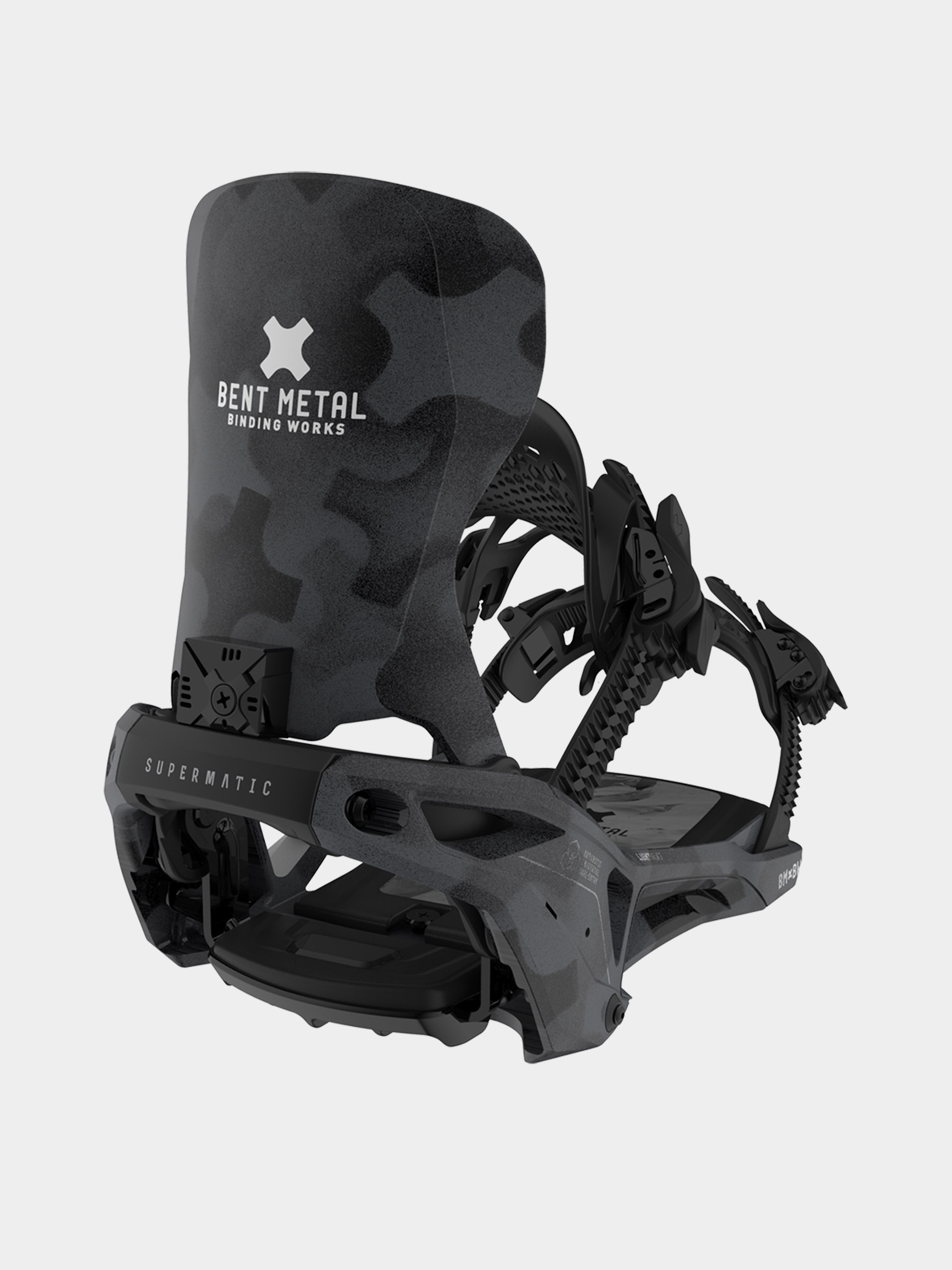 Snowboardovu00e9 viazanie Bent Metal Lightning Supermatic (black)