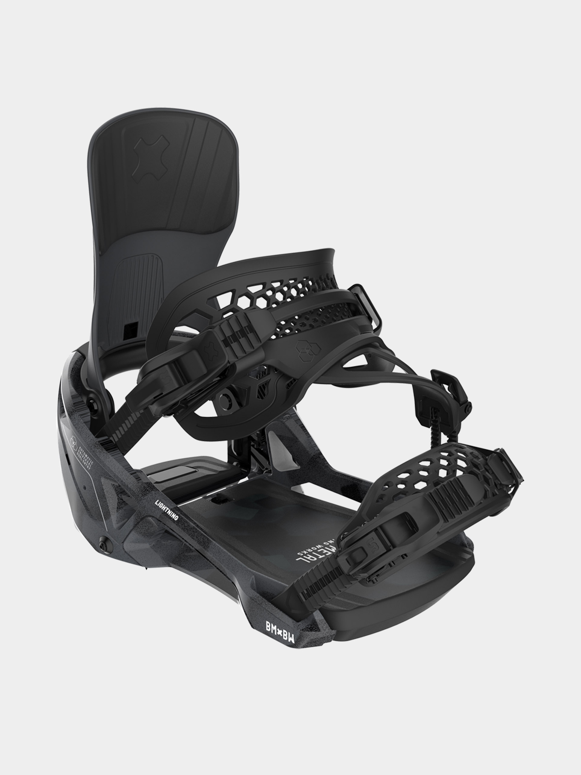 Pánske Snowboardové viazanie Bent Metal Lightning Supermatic (black)