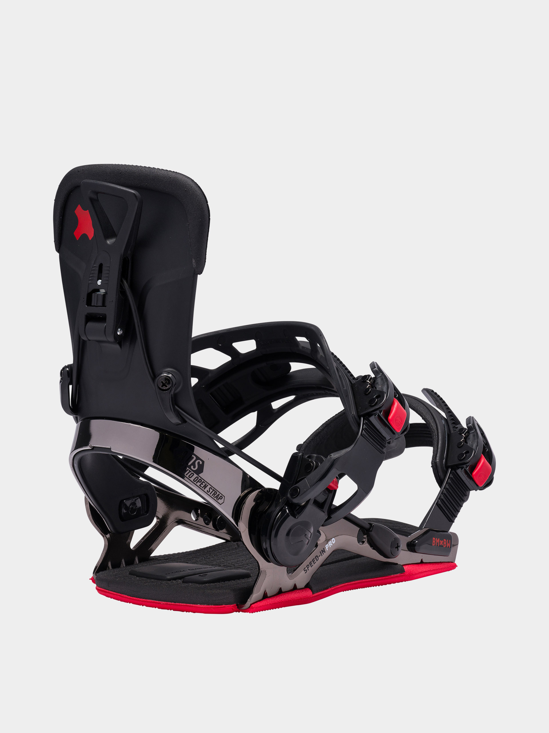 Pánske Snowboardové viazanie Bent Metal Speed In Pro (black)
