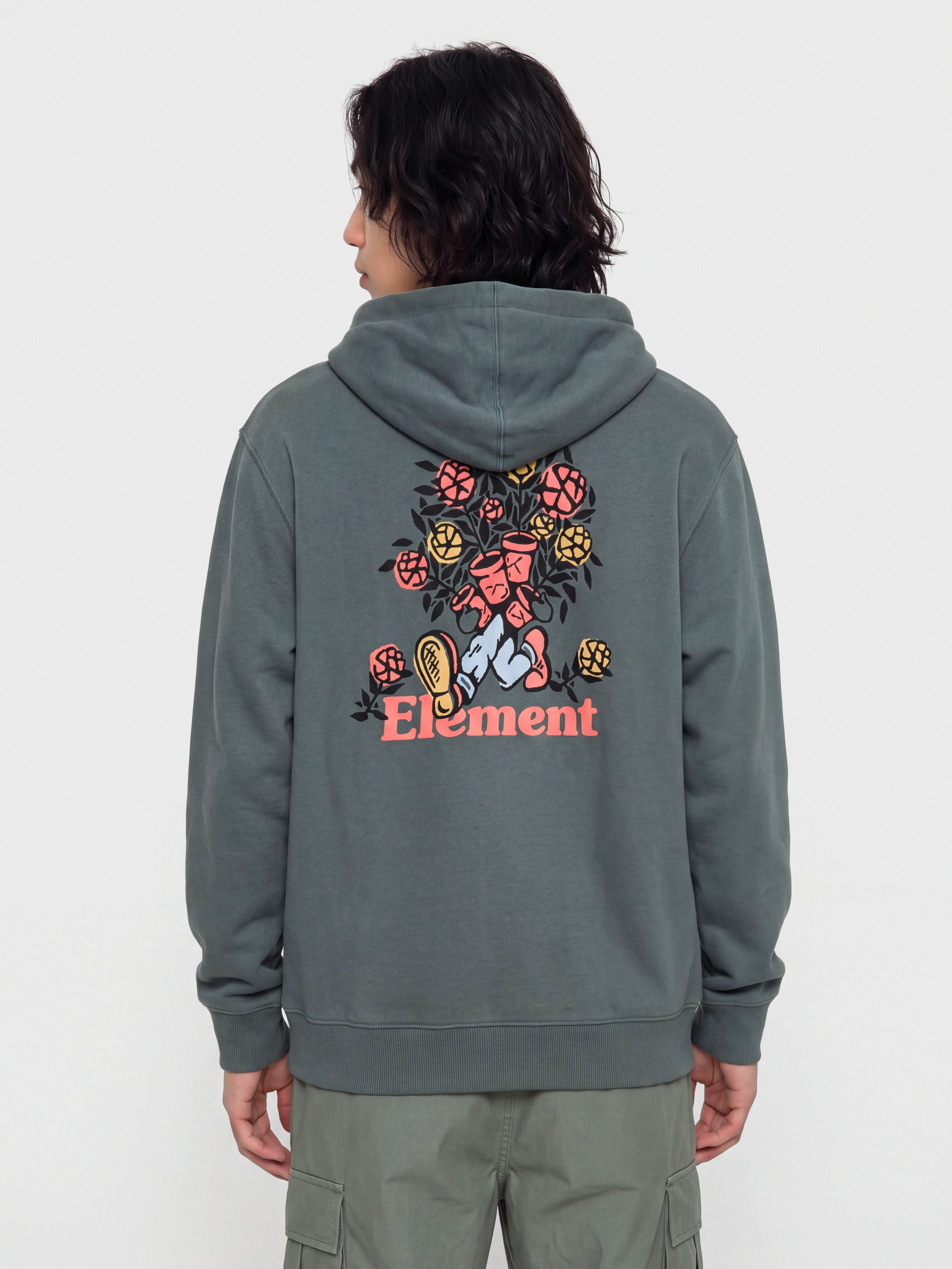 Mikina s kapucňou Element Hands Full HD