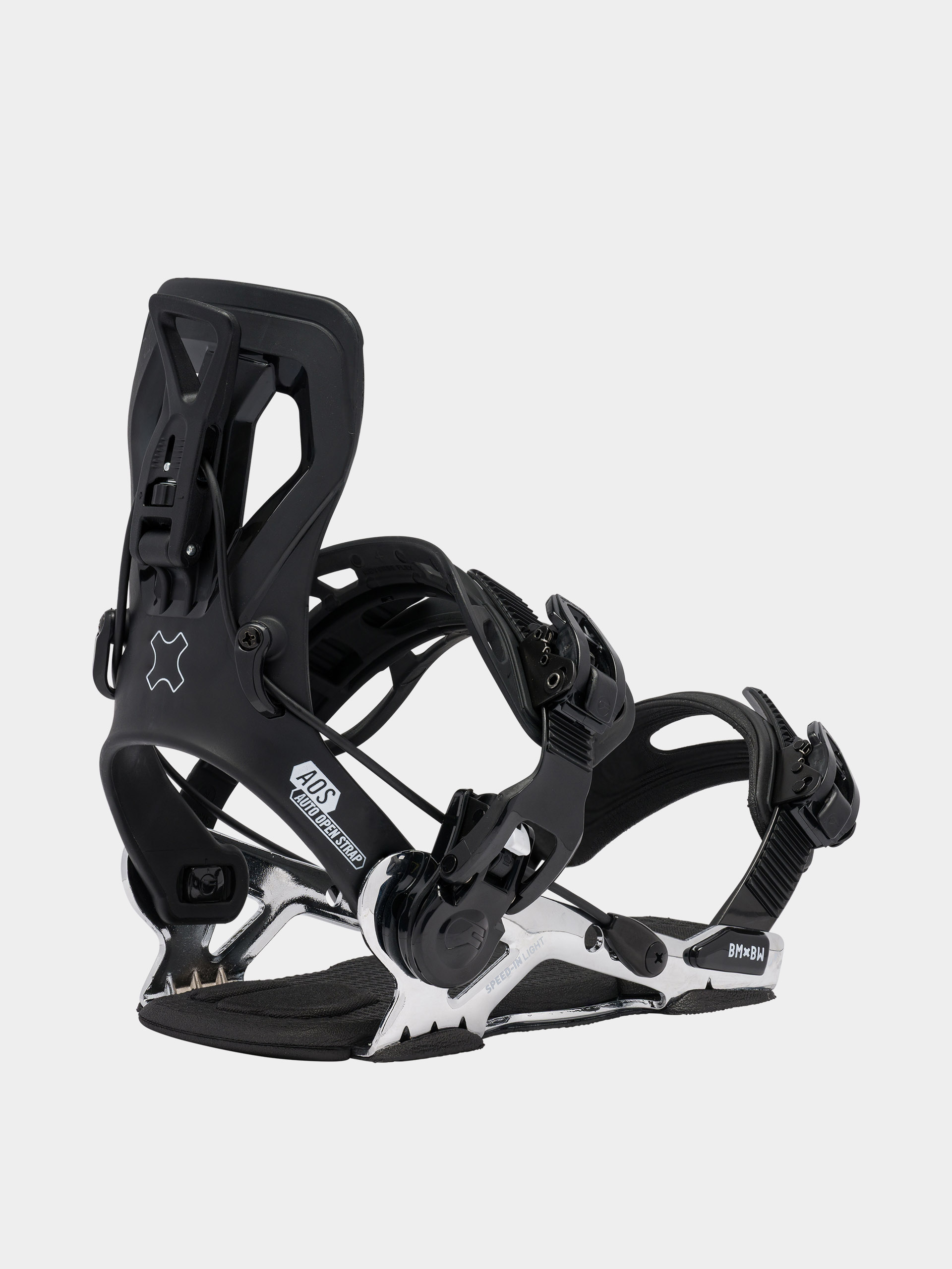 Pánske Snowboardové viazanie Bent Metal Speed In Light (black)