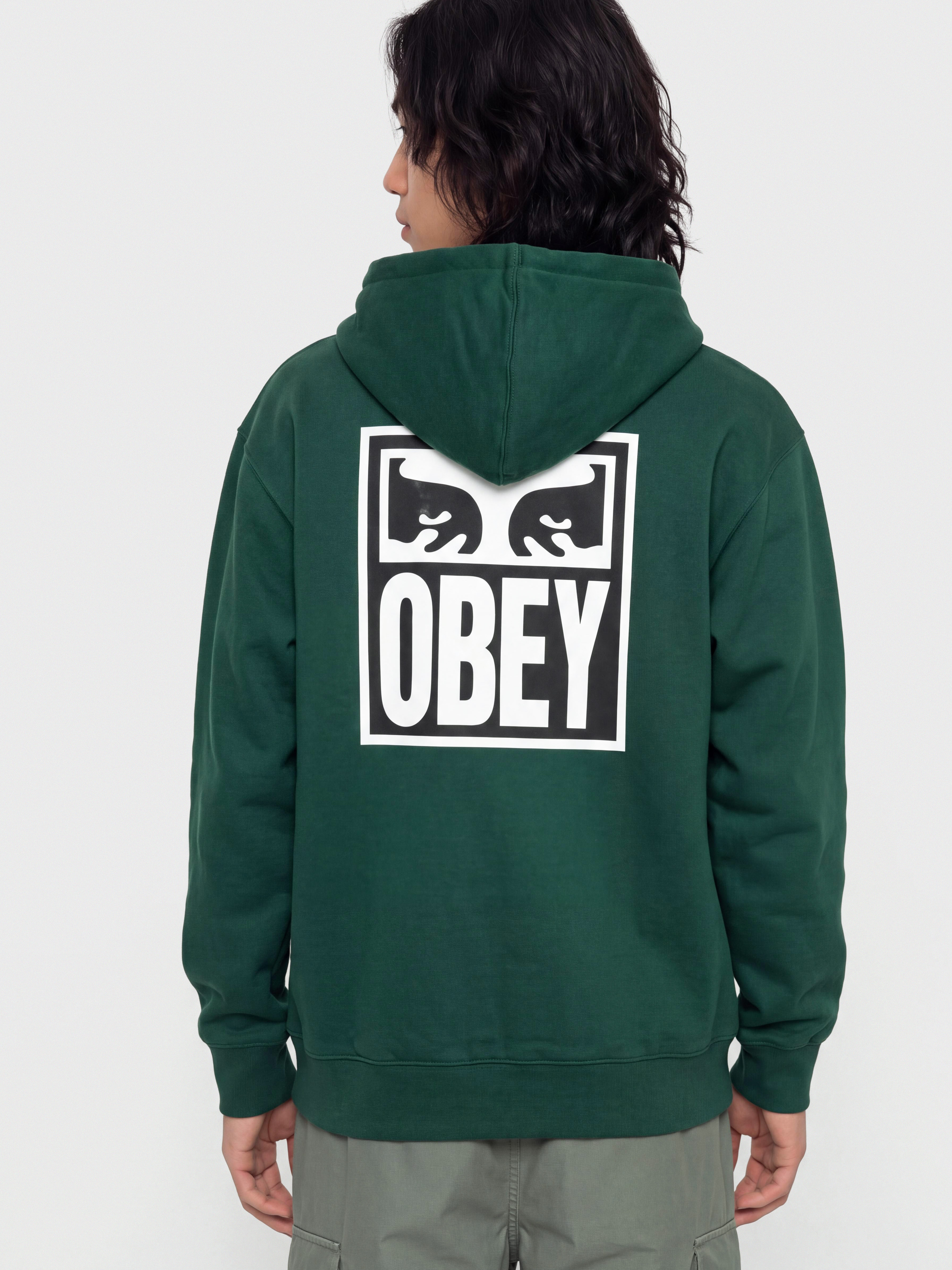 Mikina s kapucňou OBEY Eyes Icon HD