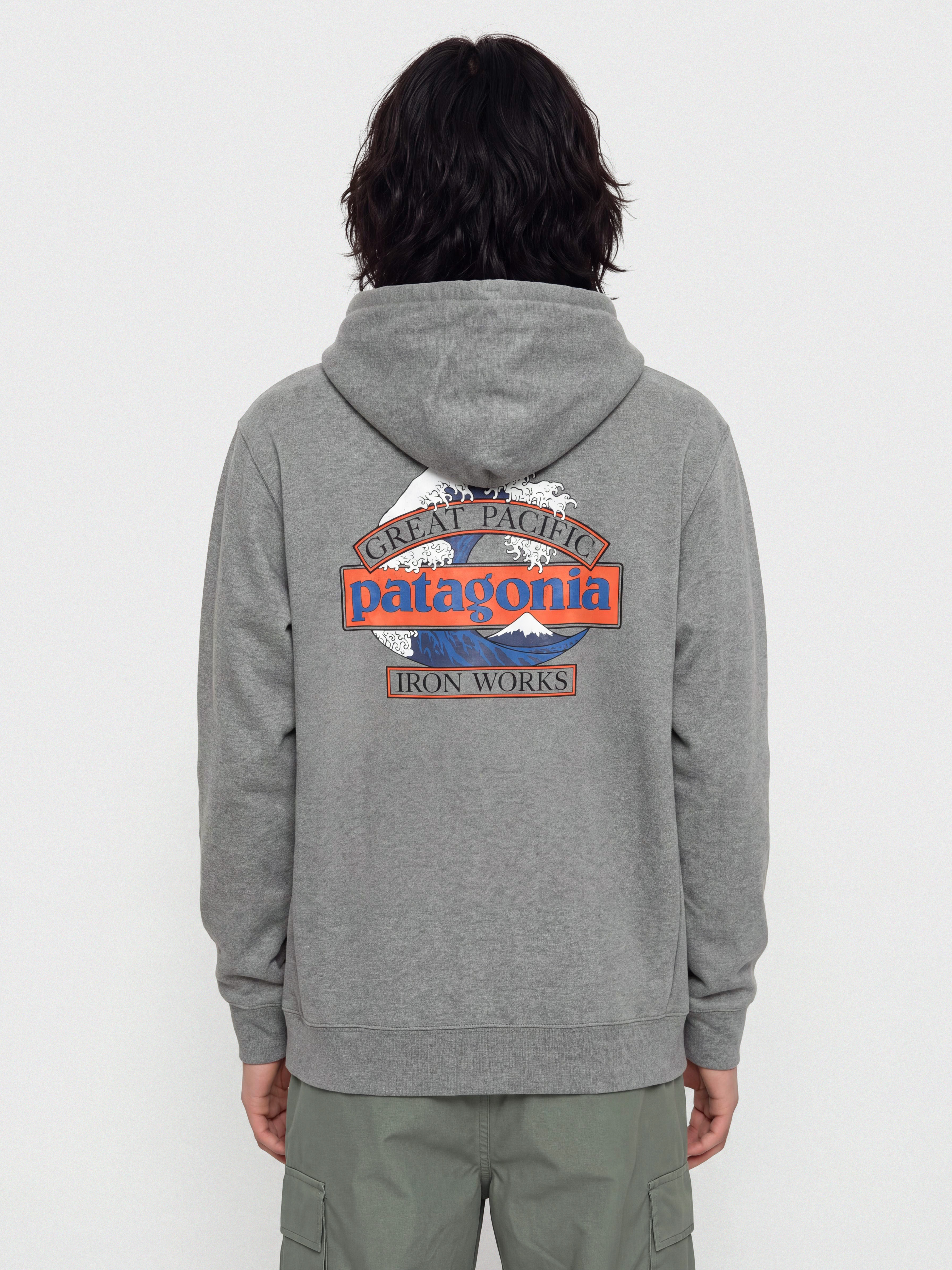 Mikina s kapucňou Patagonia Great Waves Uprisal HD