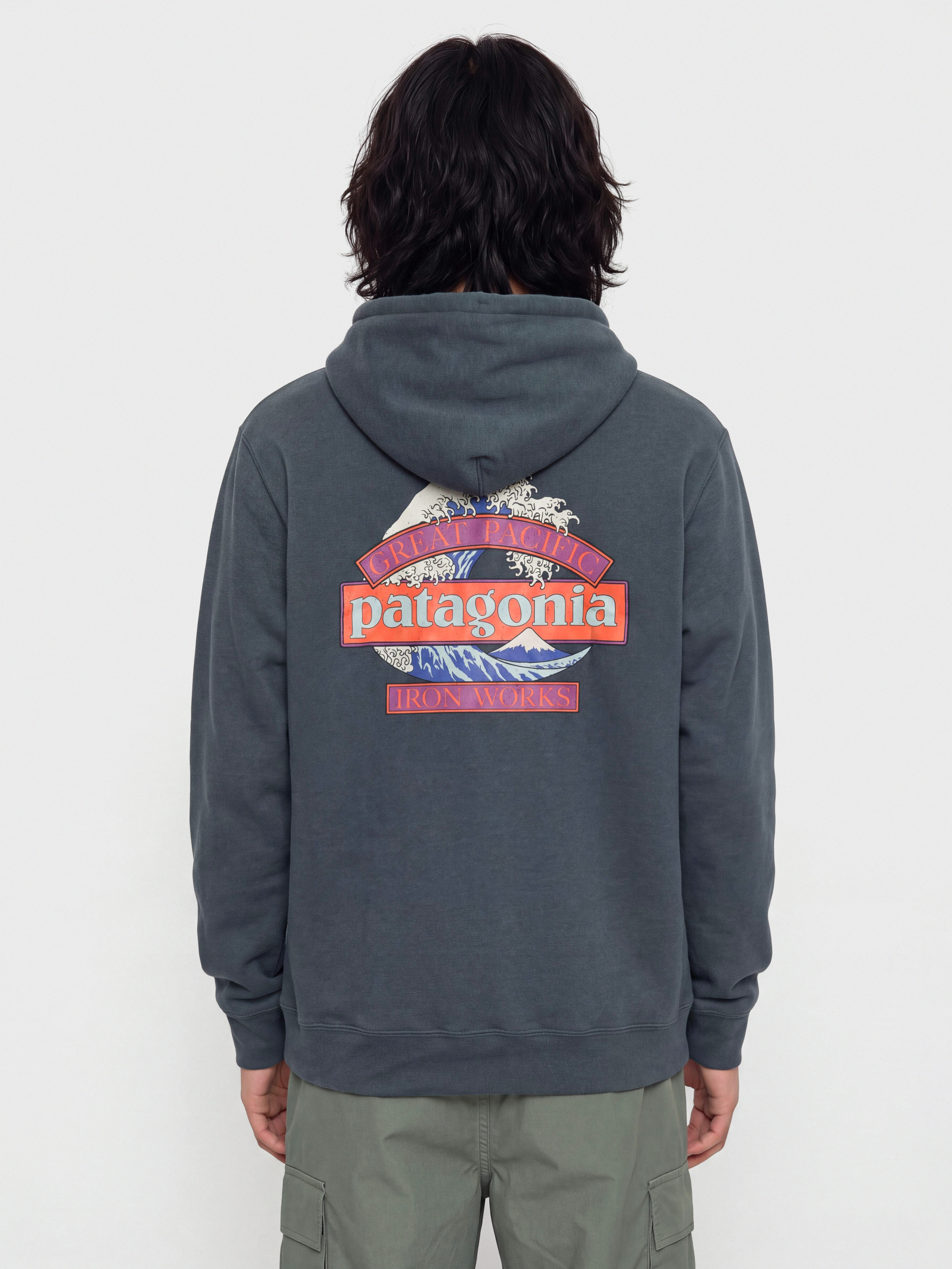 Mikina s kapucňou Patagonia Great Waves Uprisal HD
