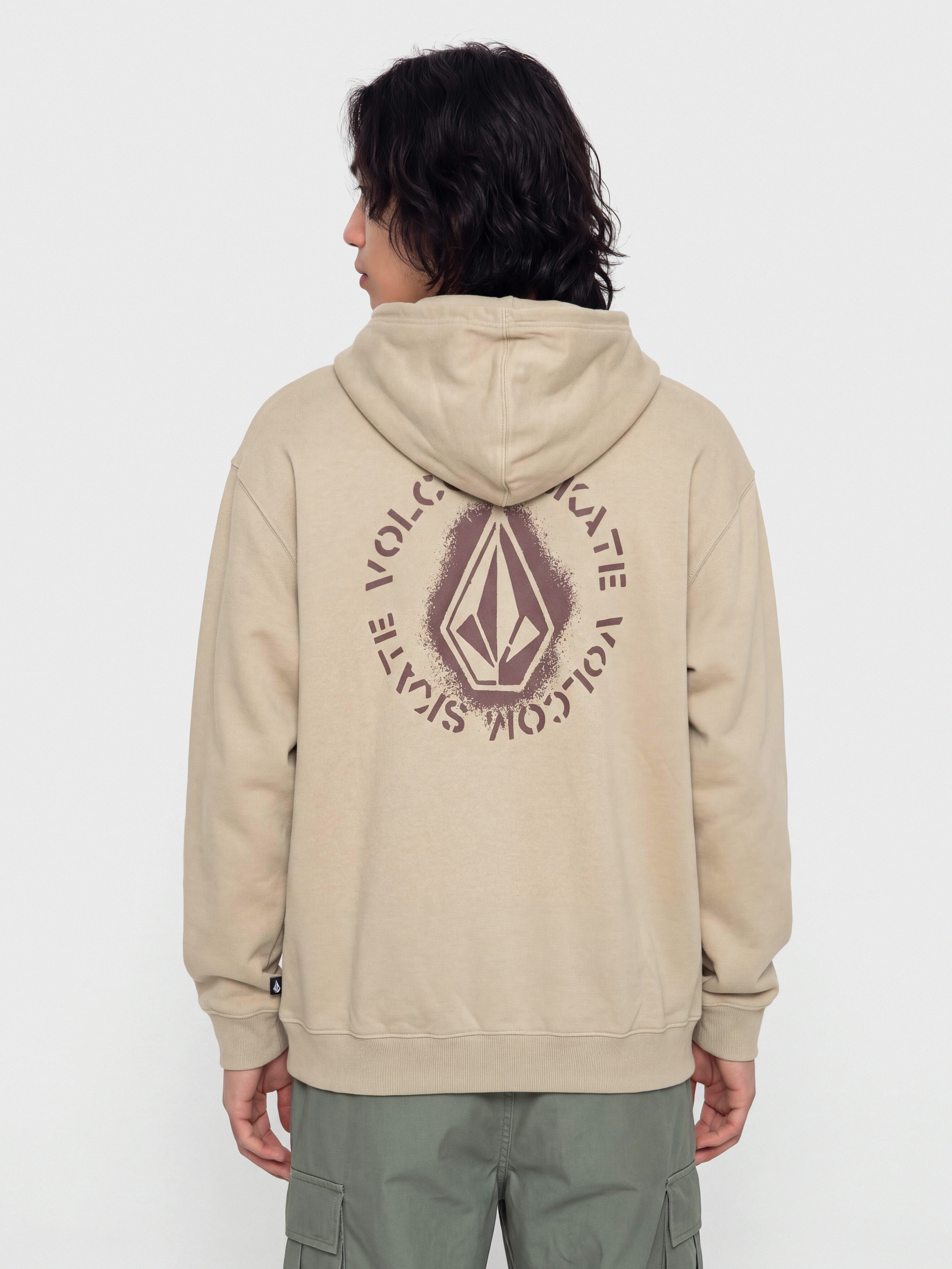 Mikina s kapucňou Volcom Skidder HD